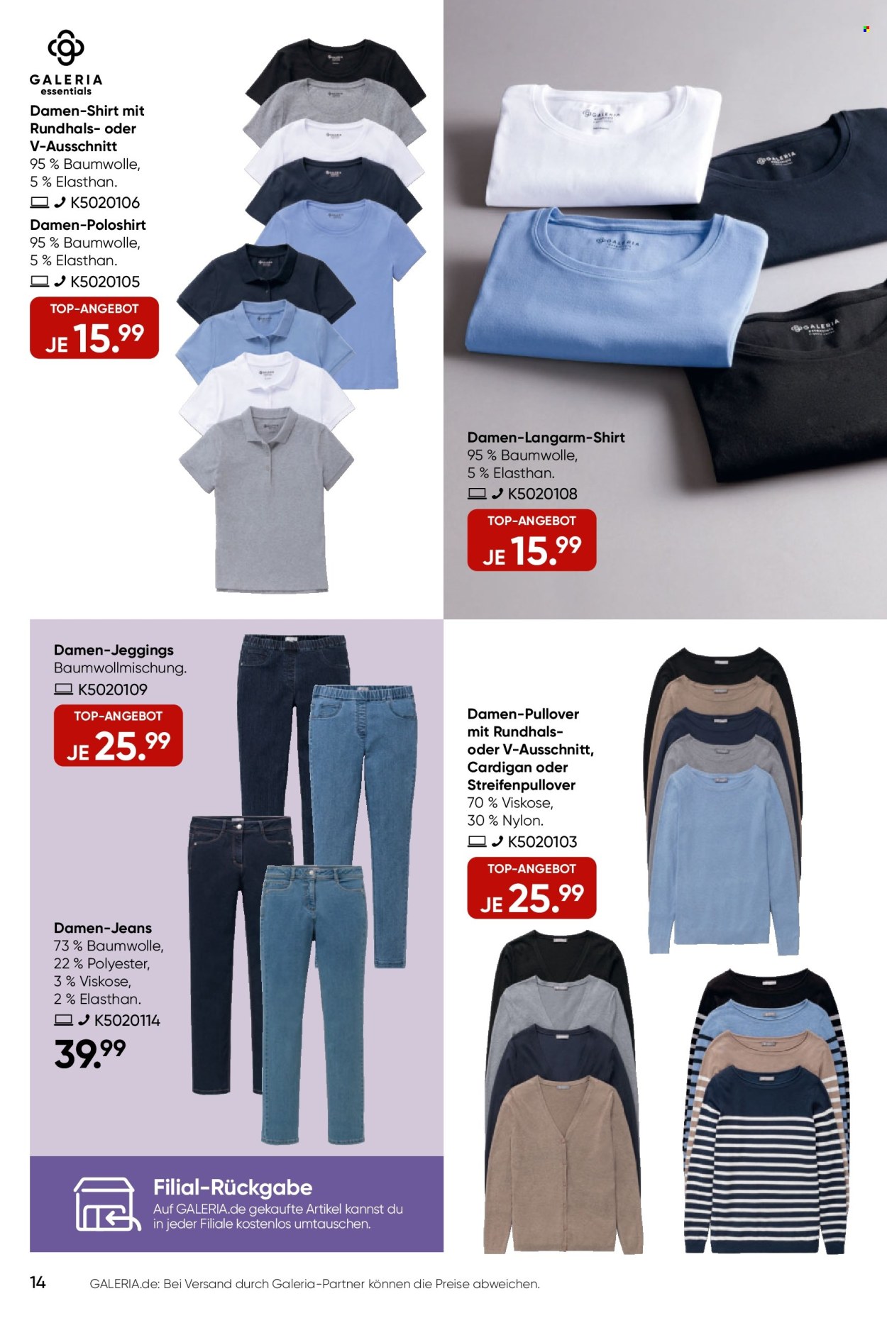 GALERIA Karstadt Kaufhof Prospekte  - 10.02.2025 - 23.02.2025. Seite 14