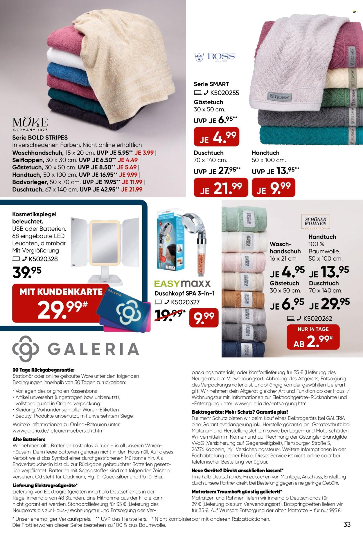 GALERIA Karstadt Kaufhof Prospekte  - 10.02.2025 - 23.02.2025. Seite 33