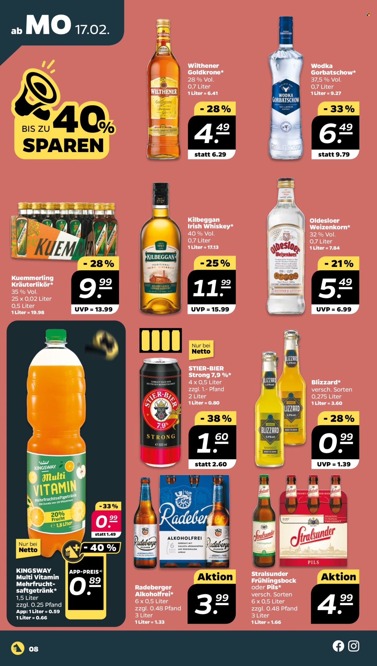 Netto Prospekte  - 17.02.2025 - 22.02.2025. Seite 8