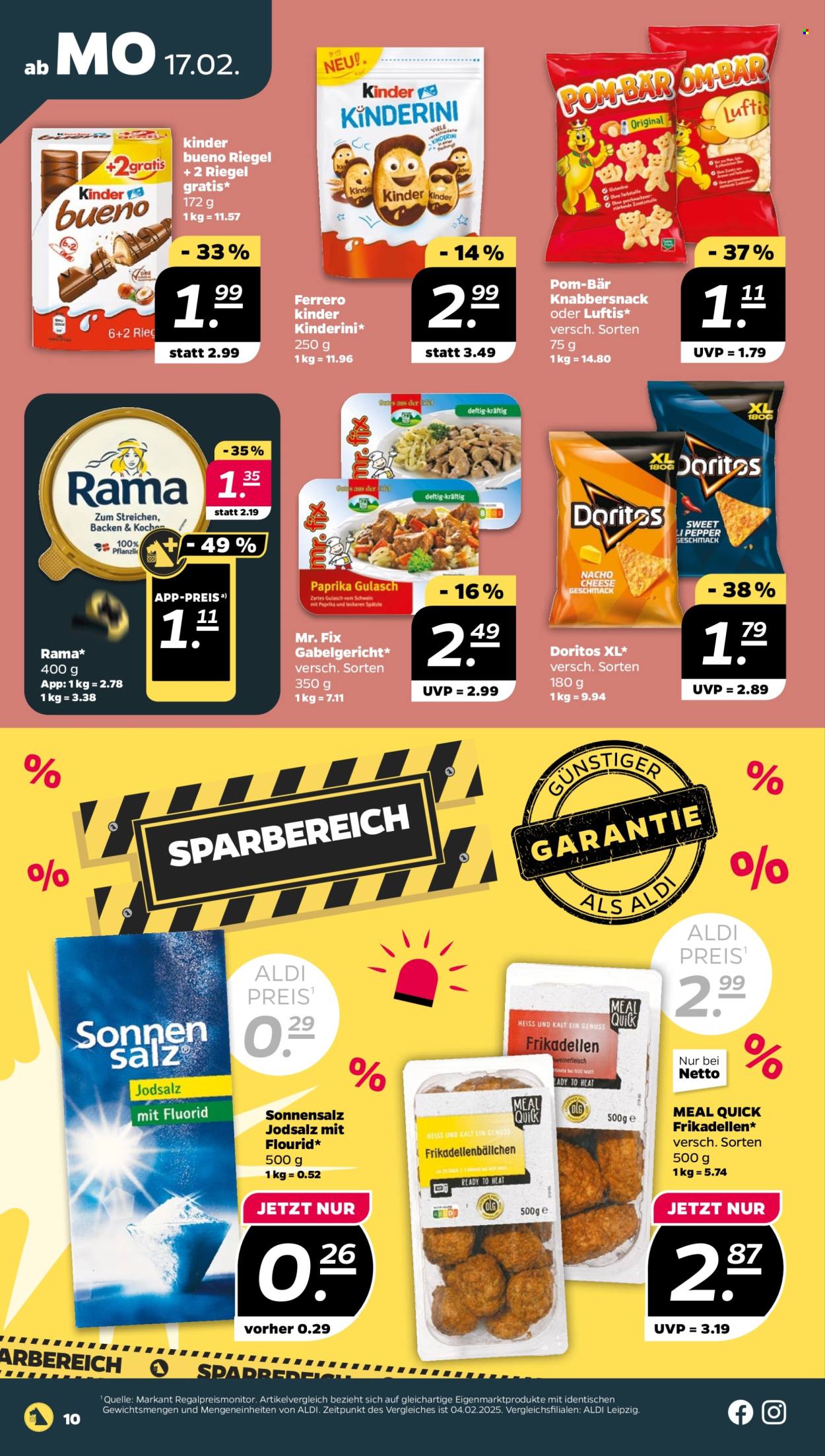 Netto Prospekte  - 17.02.2025 - 22.02.2025. Seite 10