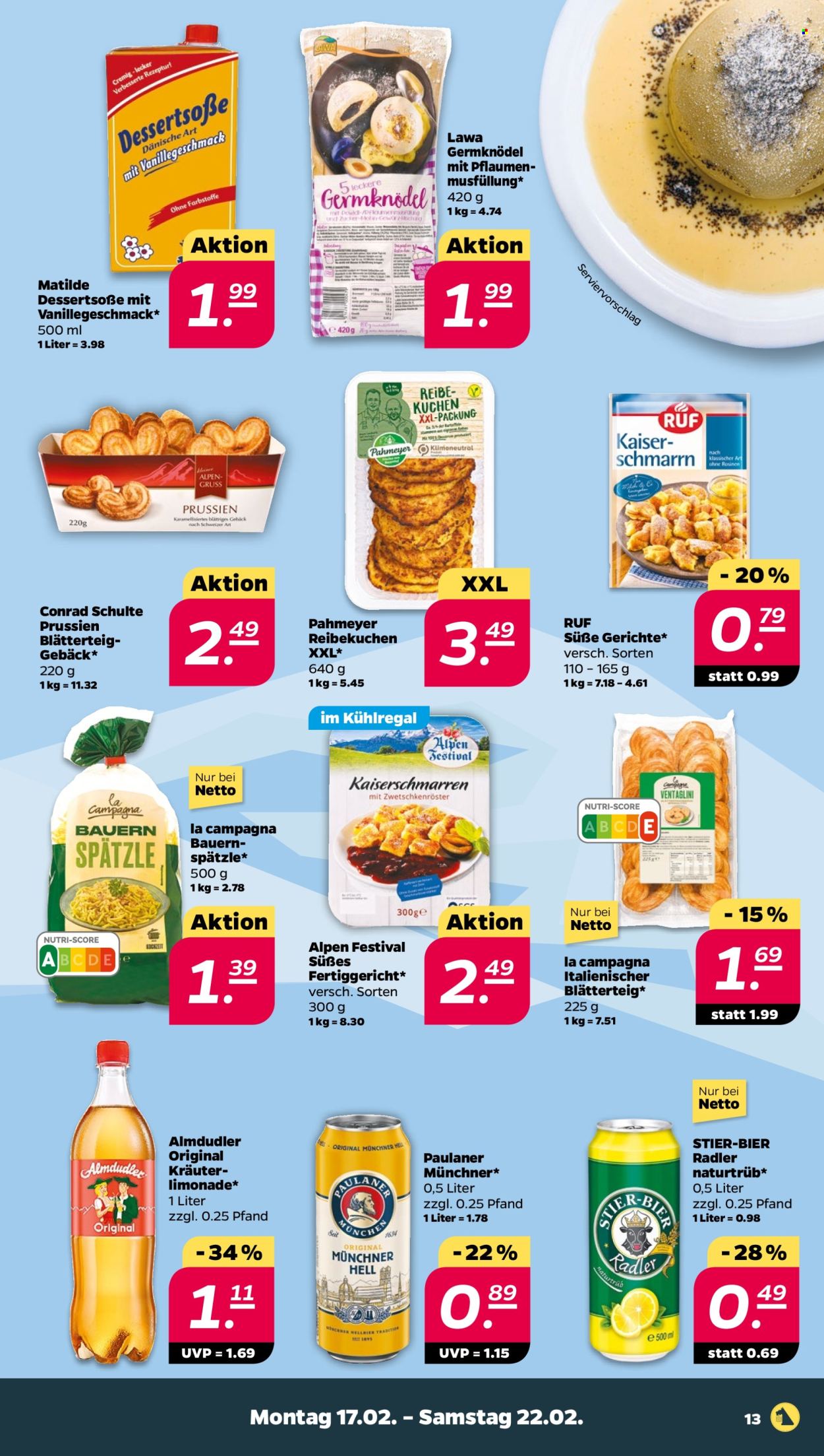 Netto Prospekte  - 17.02.2025 - 22.02.2025. Seite 13