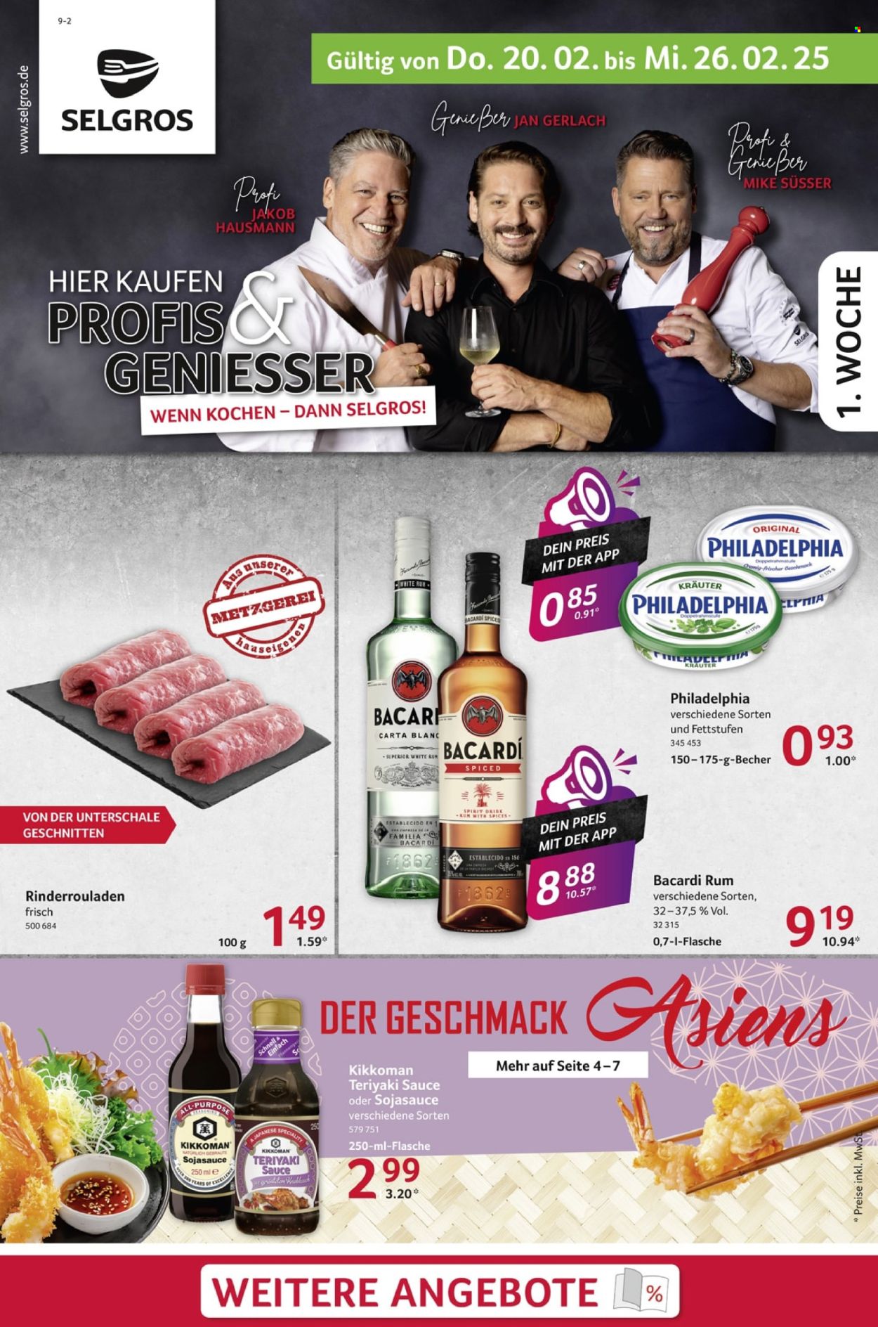 Selgros Prospekte  - 20.02.2025 - 26.02.2025. Seite 1
