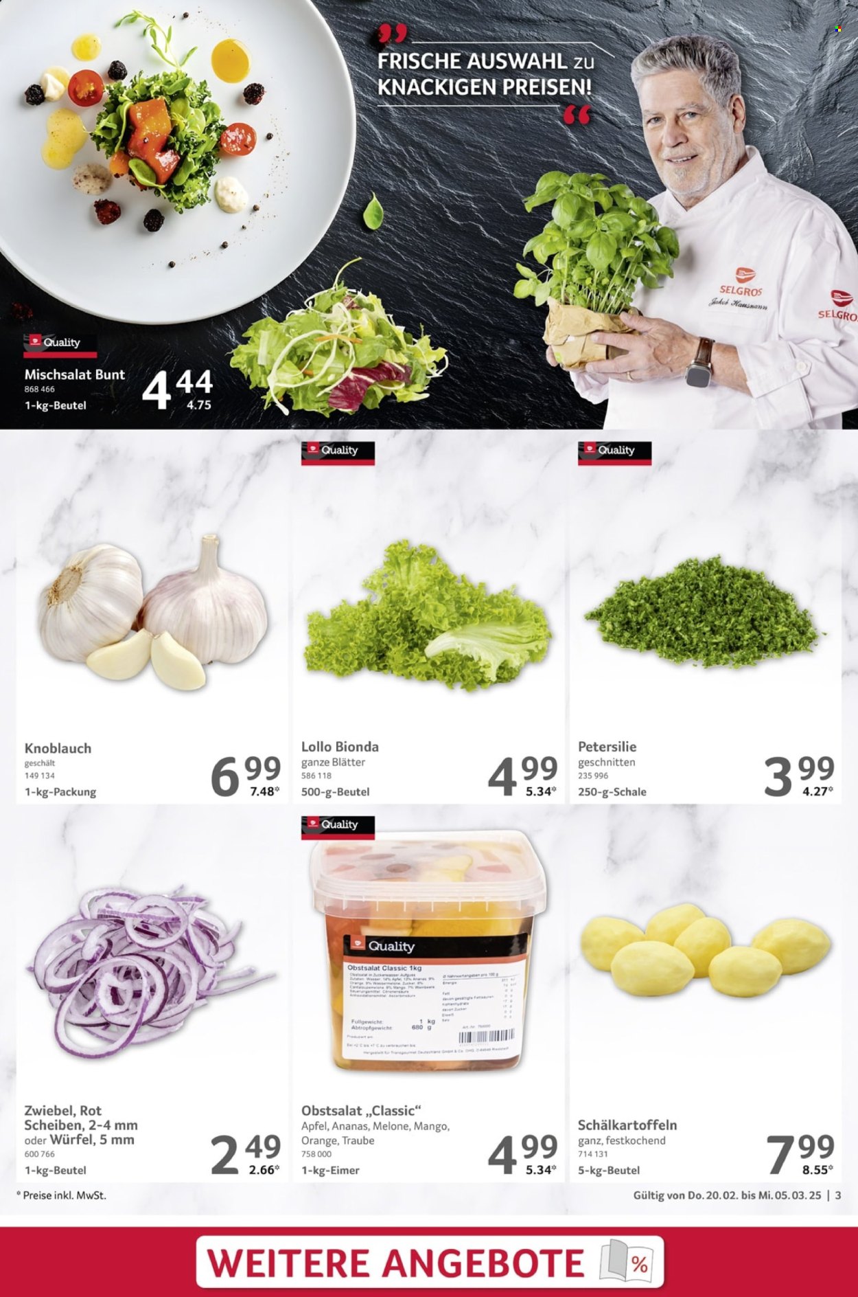 Selgros Prospekte  - 20.02.2025 - 5.03.2025. Seite 3