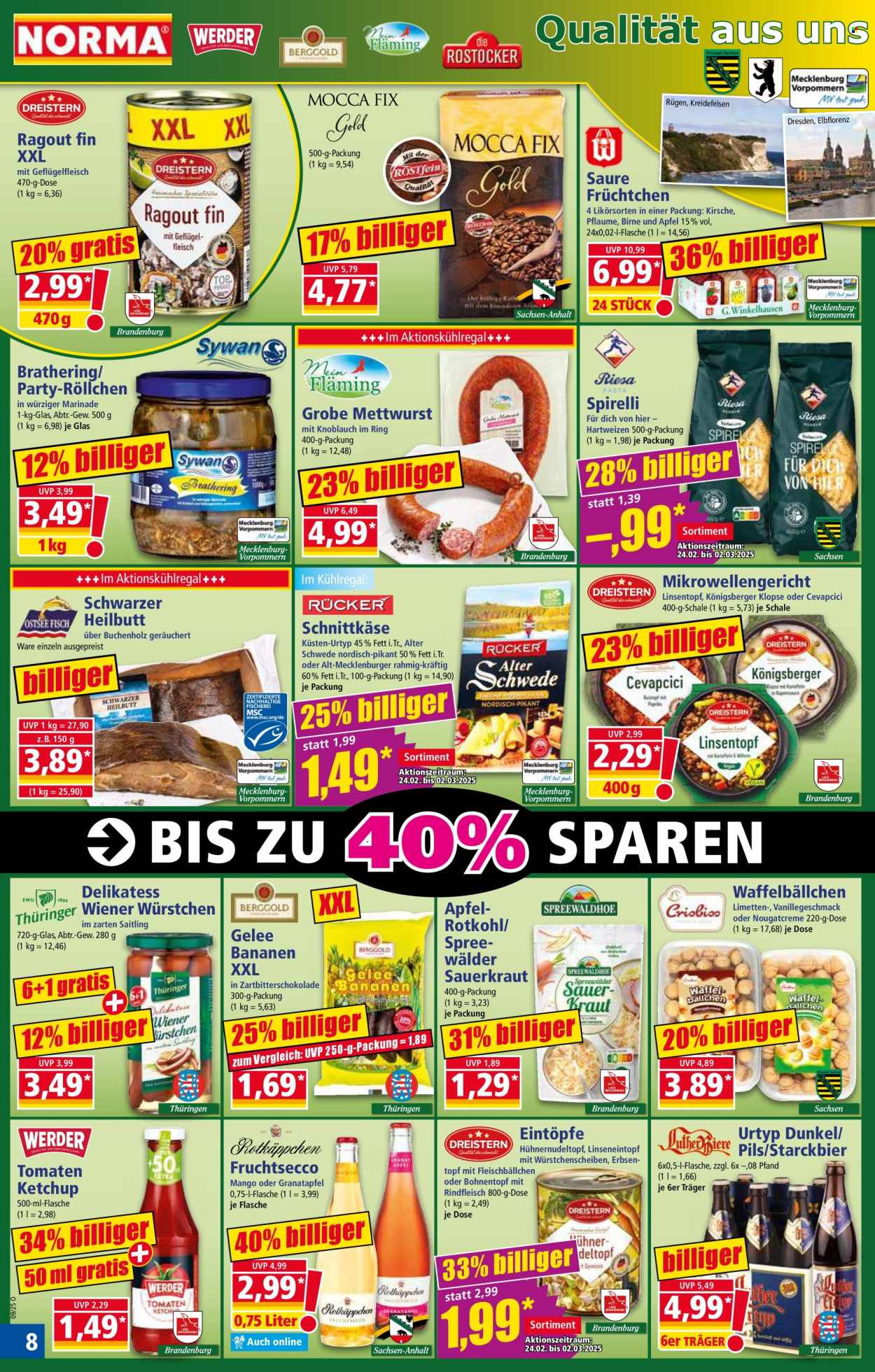 Norma Prospekte  - 24.02.2025 - 2.03.2025. Seite 8