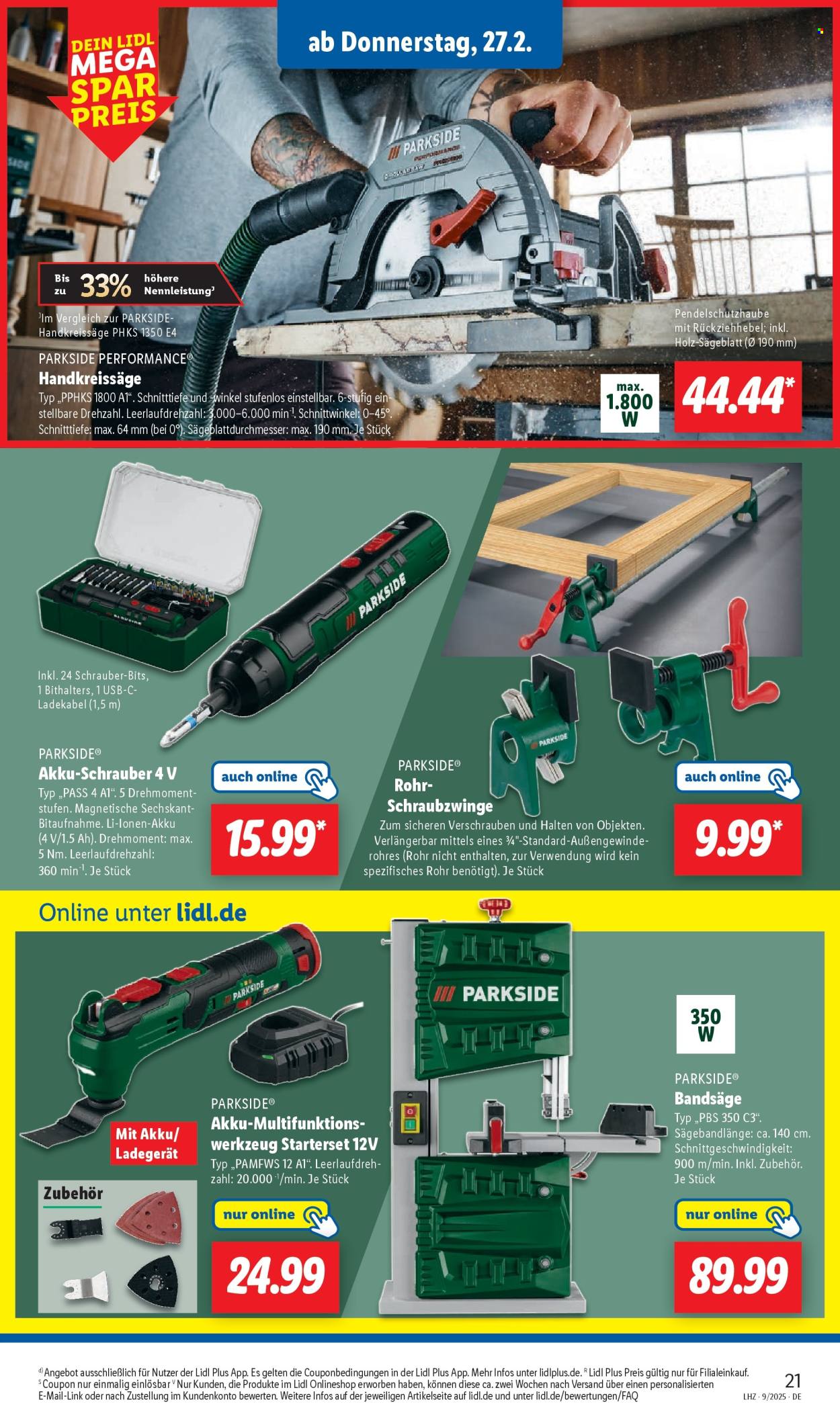 Lidl Prospekte  - 24.02.2025 - 1.03.2025. Seite 27