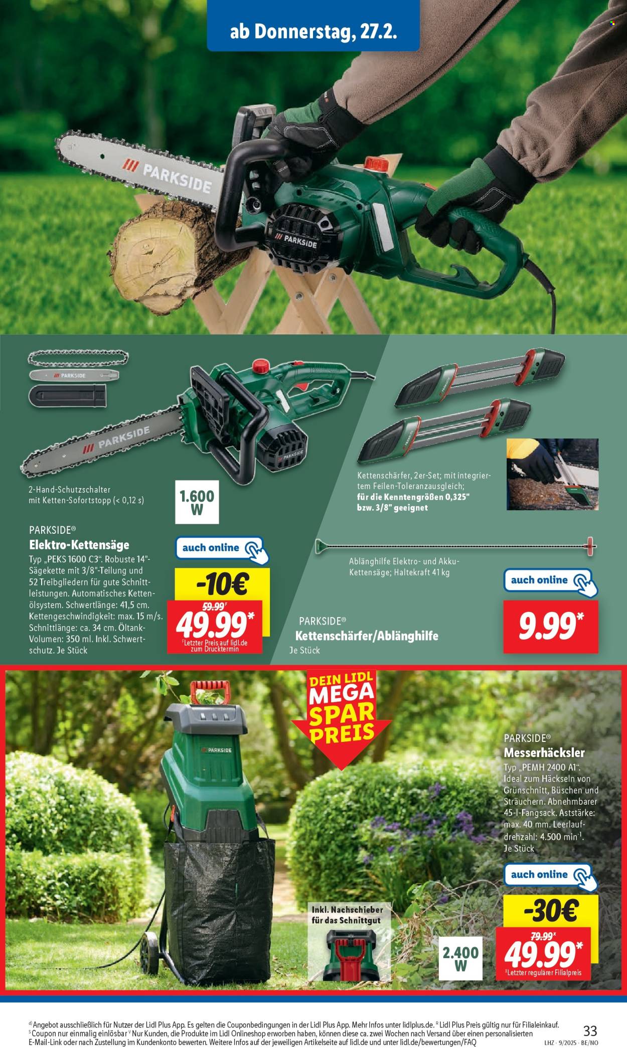 Lidl Prospekte  - 24.02.2025 - 1.03.2025. Seite 39