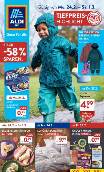 Prospekte ALDI SÜD - 24.02.2025 - 1.03.2025.