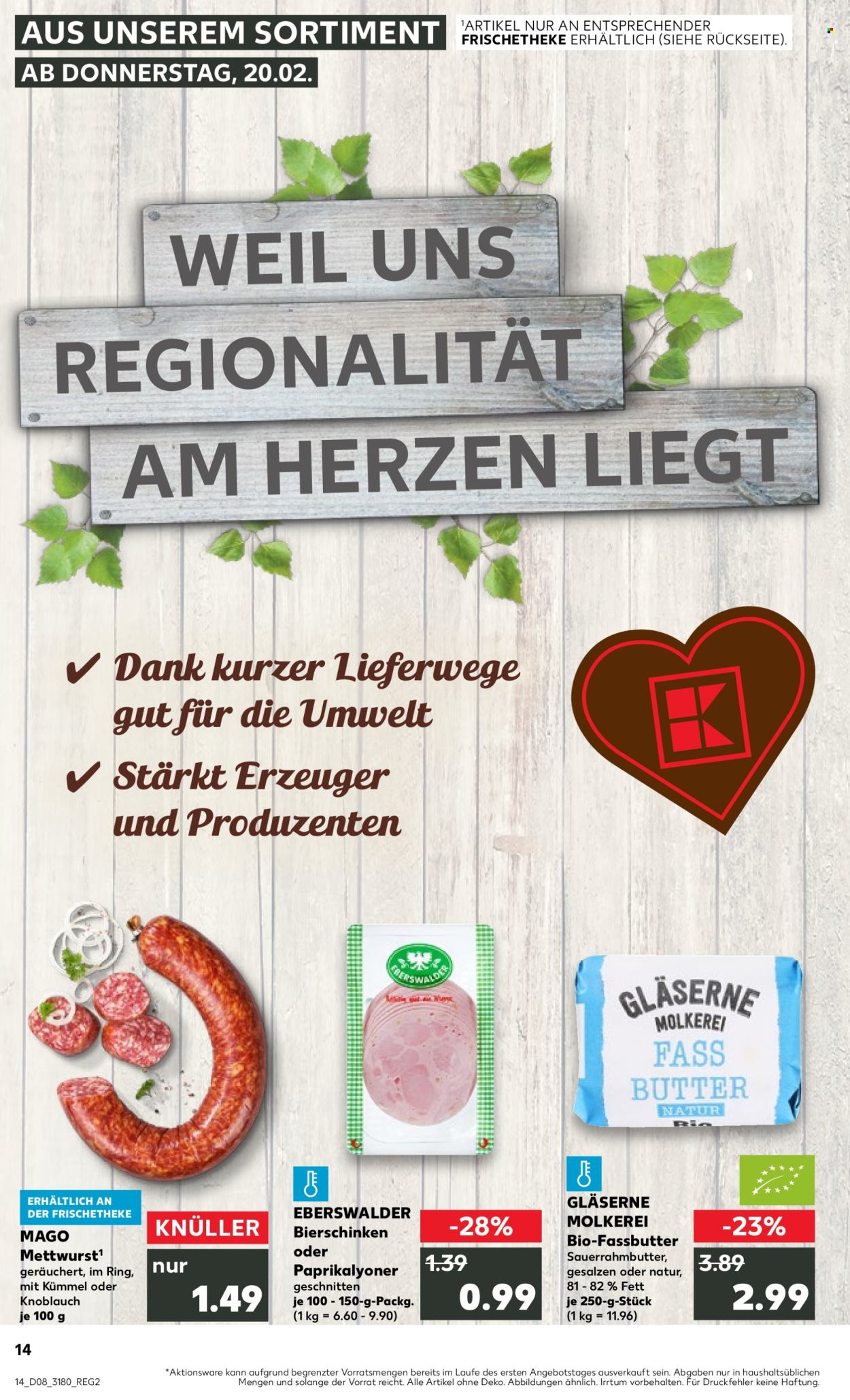 Kaufland Prospekte  - 20.02.2025 - 26.02.2025. Seite 14