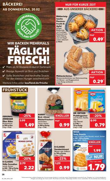 thumbnail - Blätterteigtasche Passionsfrucht & Apfel