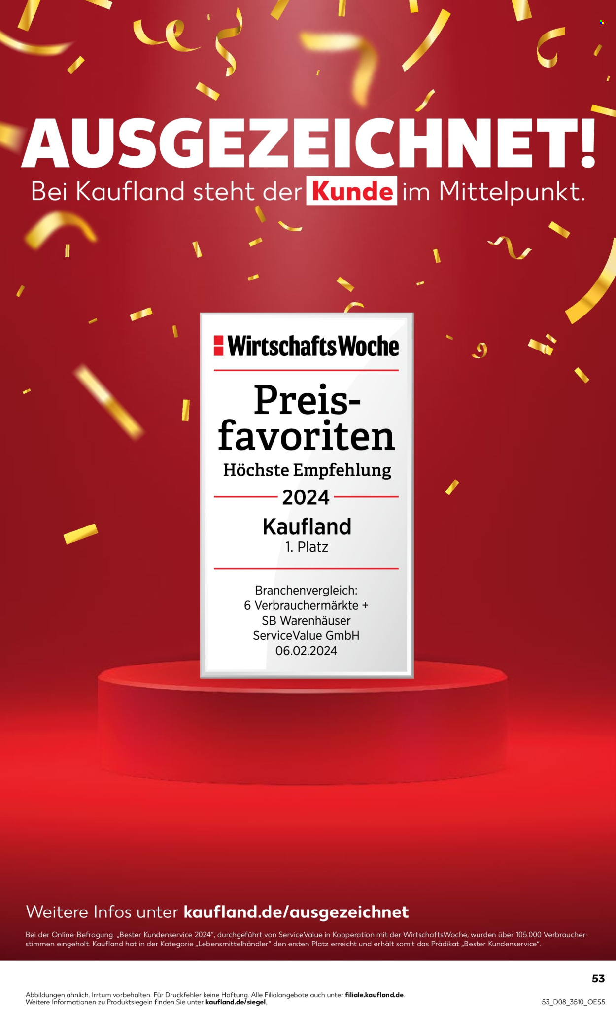 Kaufland Prospekte  - 20.02.2025 - 26.02.2025. Seite 53