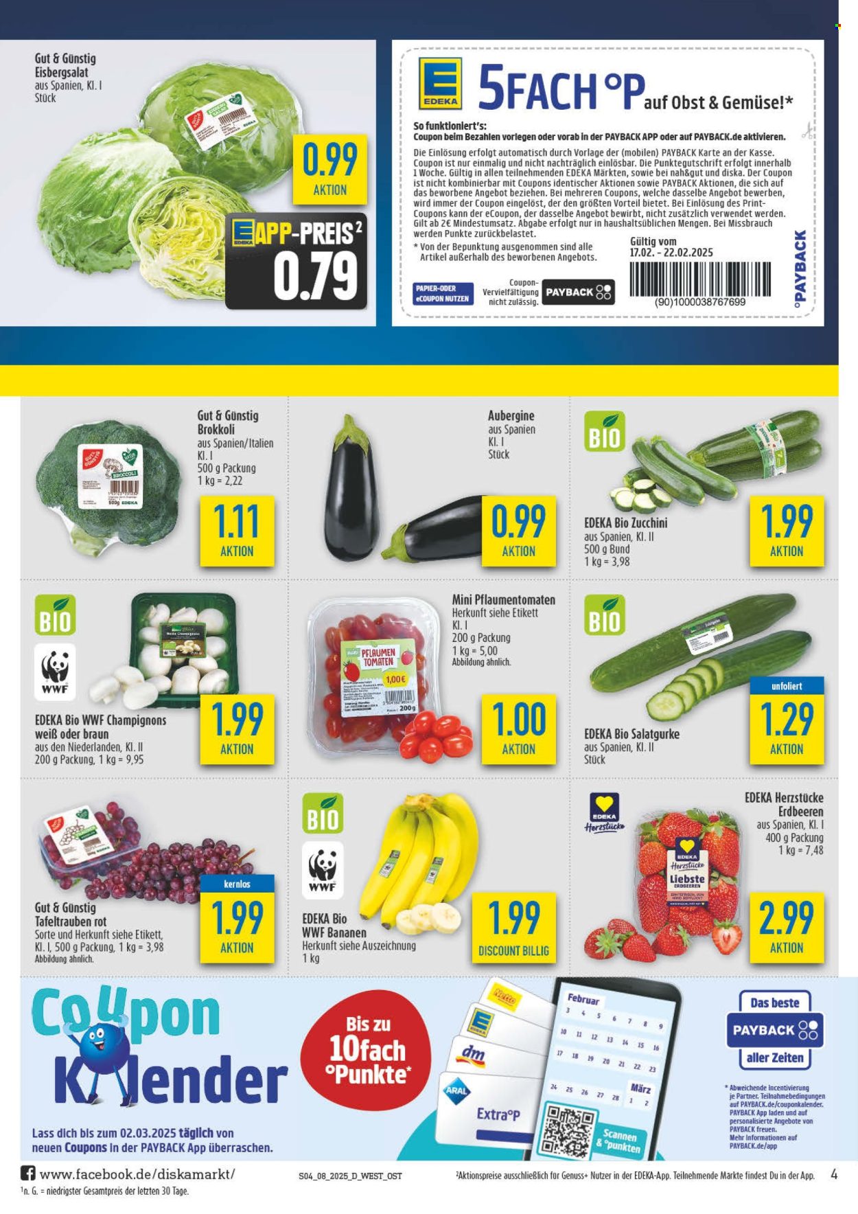 Diska Prospekte  - 17.02.2025 - 22.02.2025. Seite 4