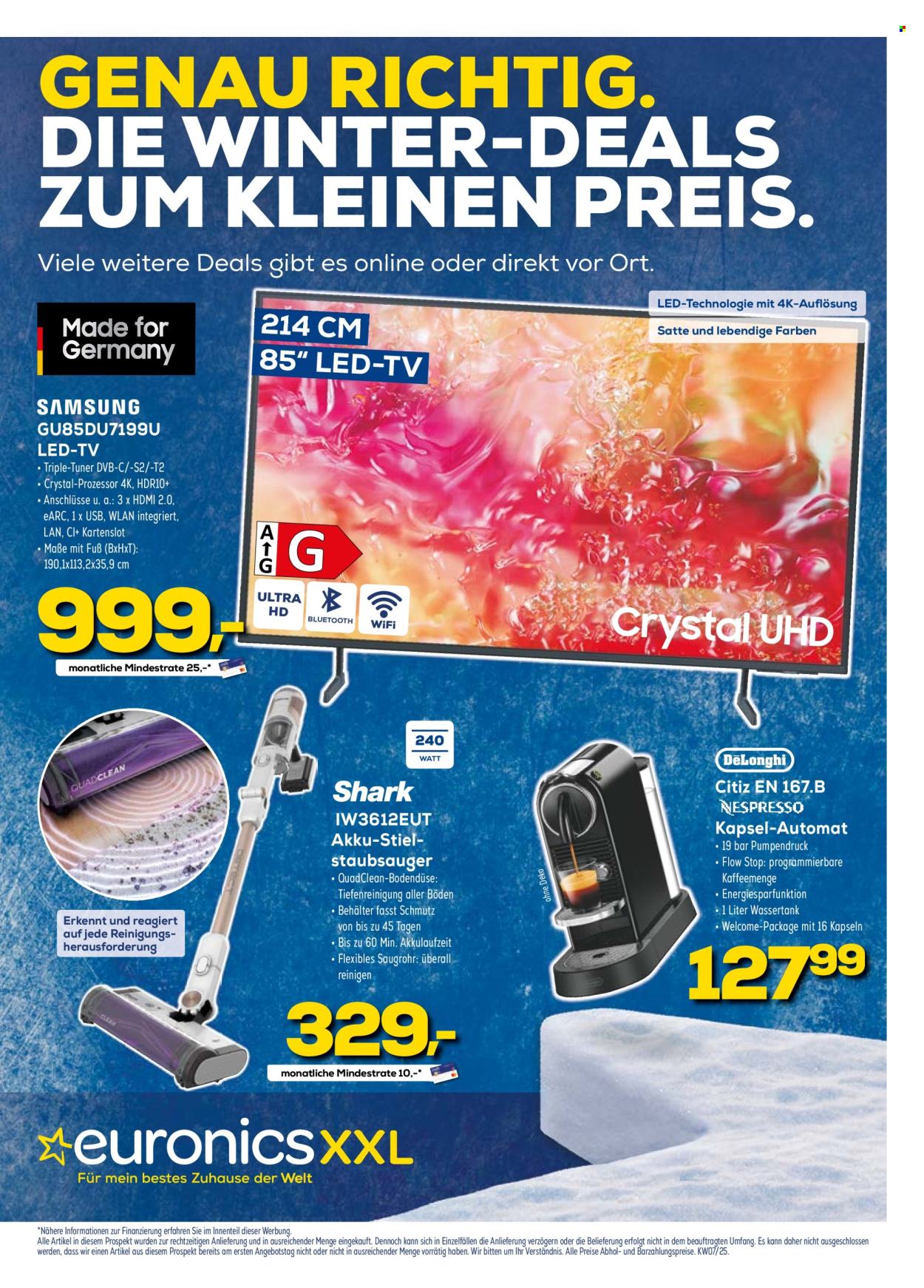Euronics Prospekte  - 16.02.2025 - 22.02.2025. Seite 1