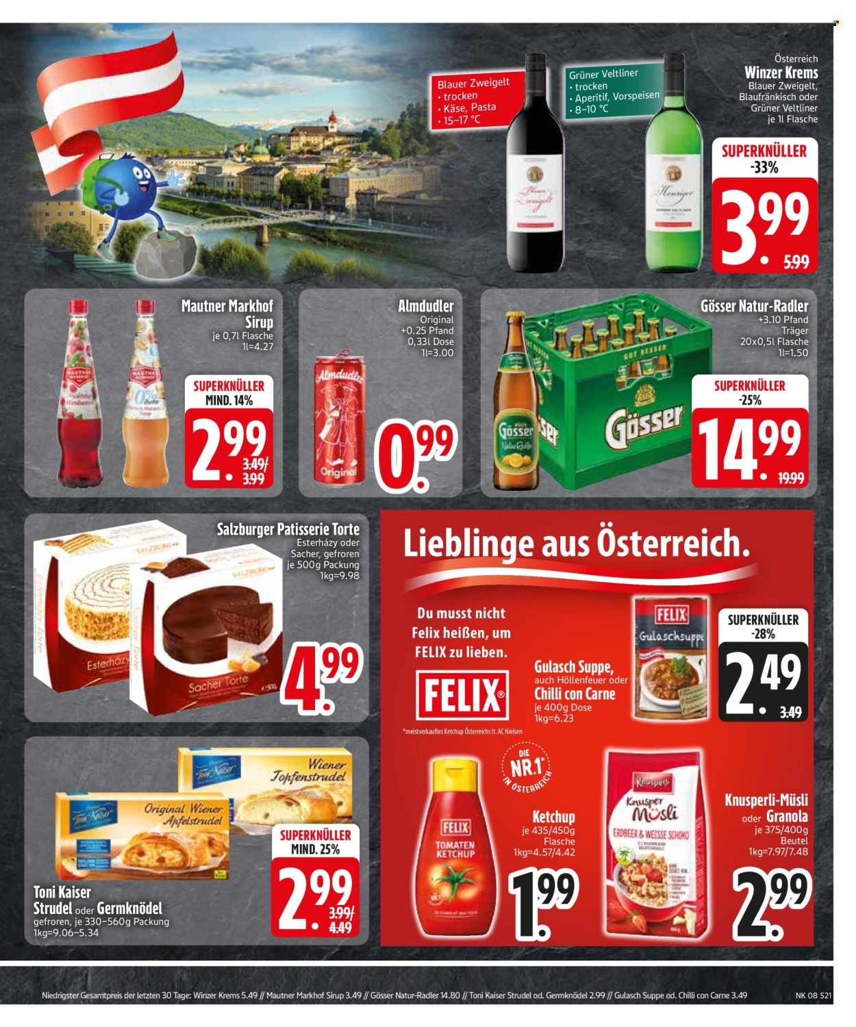 Edeka Prospekte  - 17.02.2025 - 22.02.2025. Seite 21