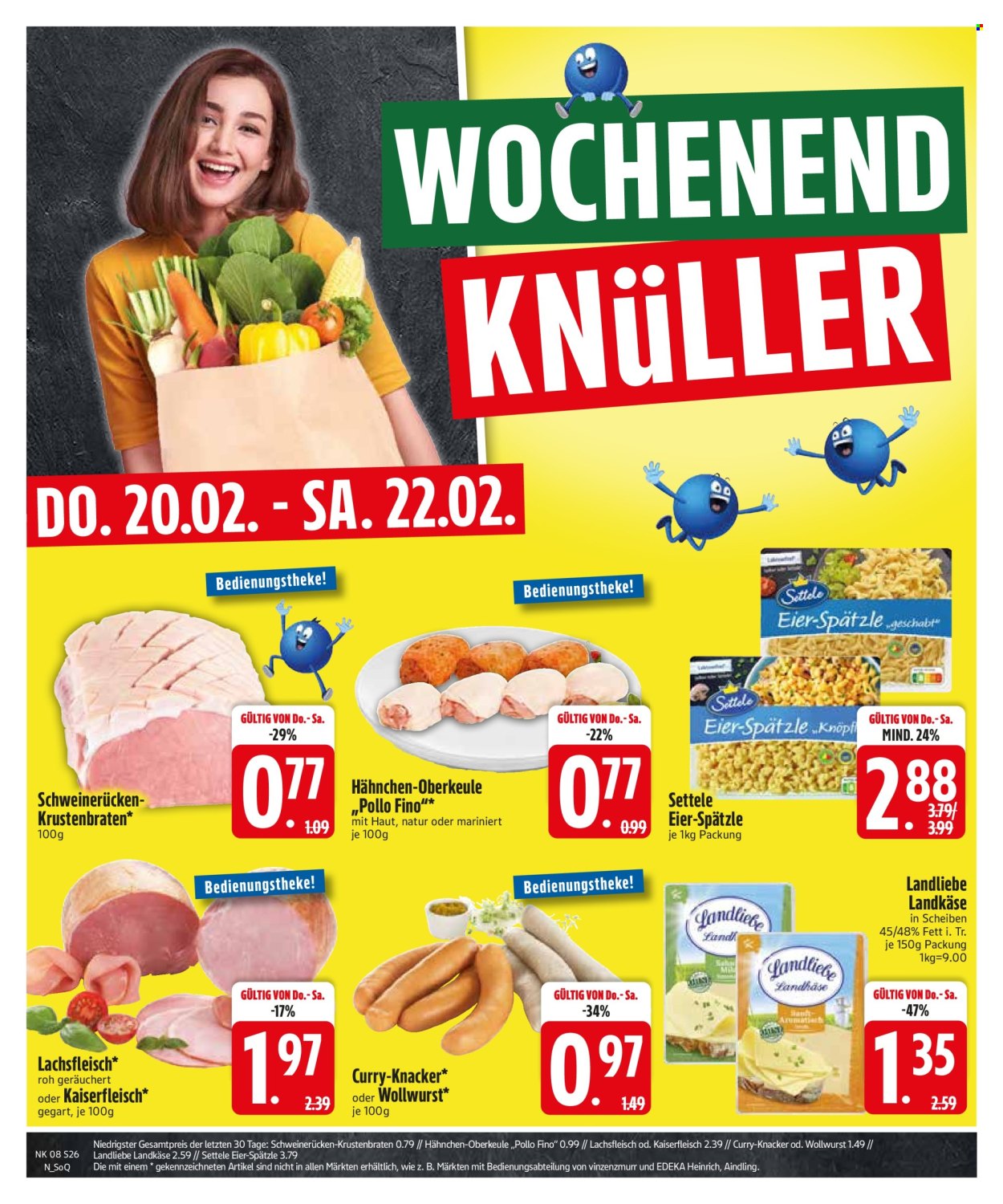 Edeka Prospekte  - 17.02.2025 - 22.02.2025. Seite 26