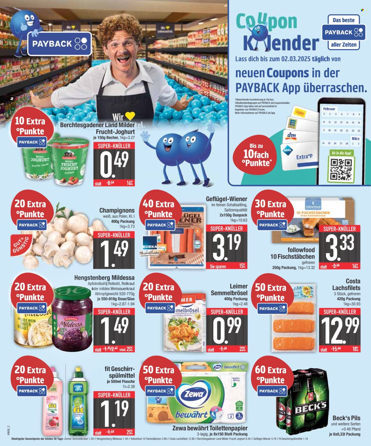 Edeka Prospekte  - 17.02.2025 - 22.02.2025. Seite 2
