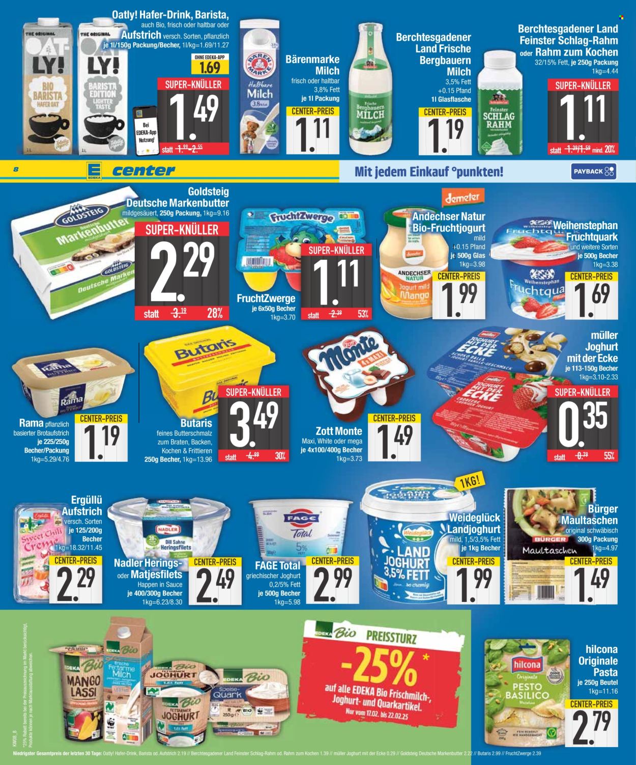 Edeka Prospekte  - 17.02.2025 - 22.02.2025. Seite 8