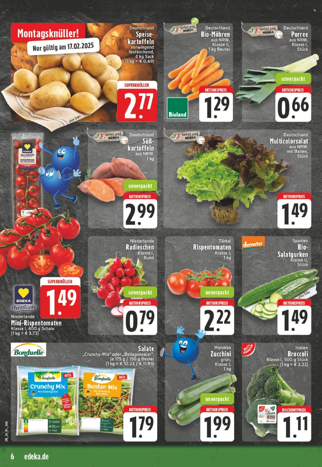 Edeka Prospekte  - 17.02.2025 - 22.02.2025. Seite 6