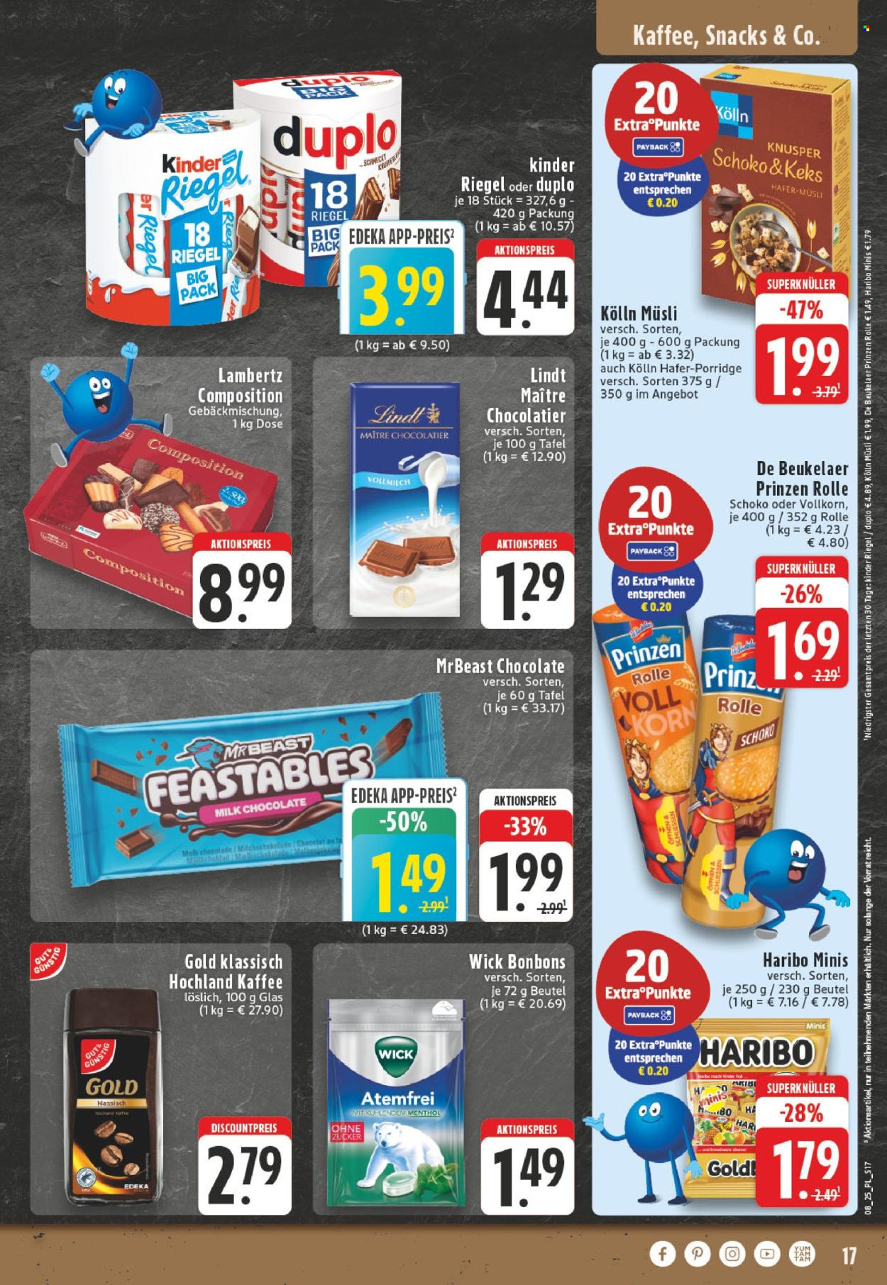 Edeka Prospekte  - 17.02.2025 - 22.02.2025. Seite 17