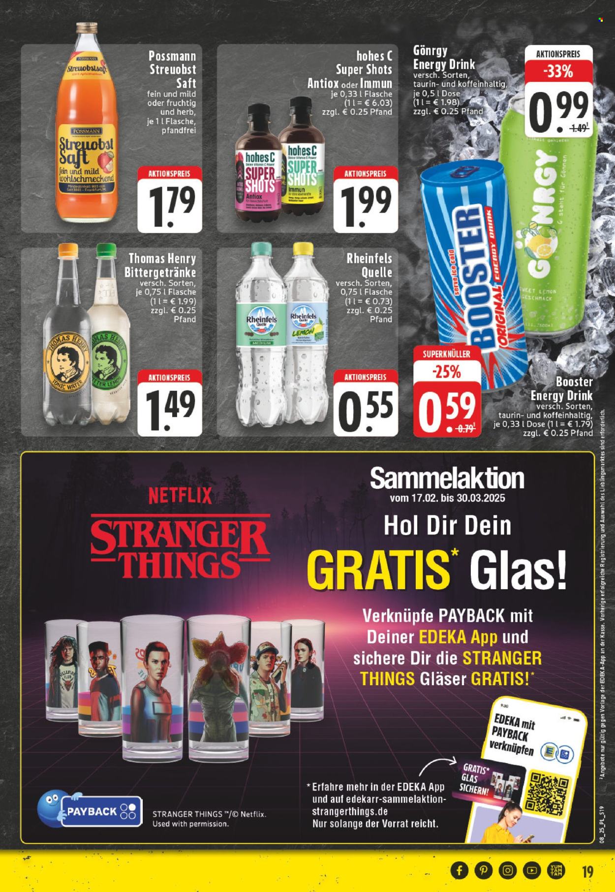 Edeka Prospekte  - 17.02.2025 - 22.02.2025. Seite 19