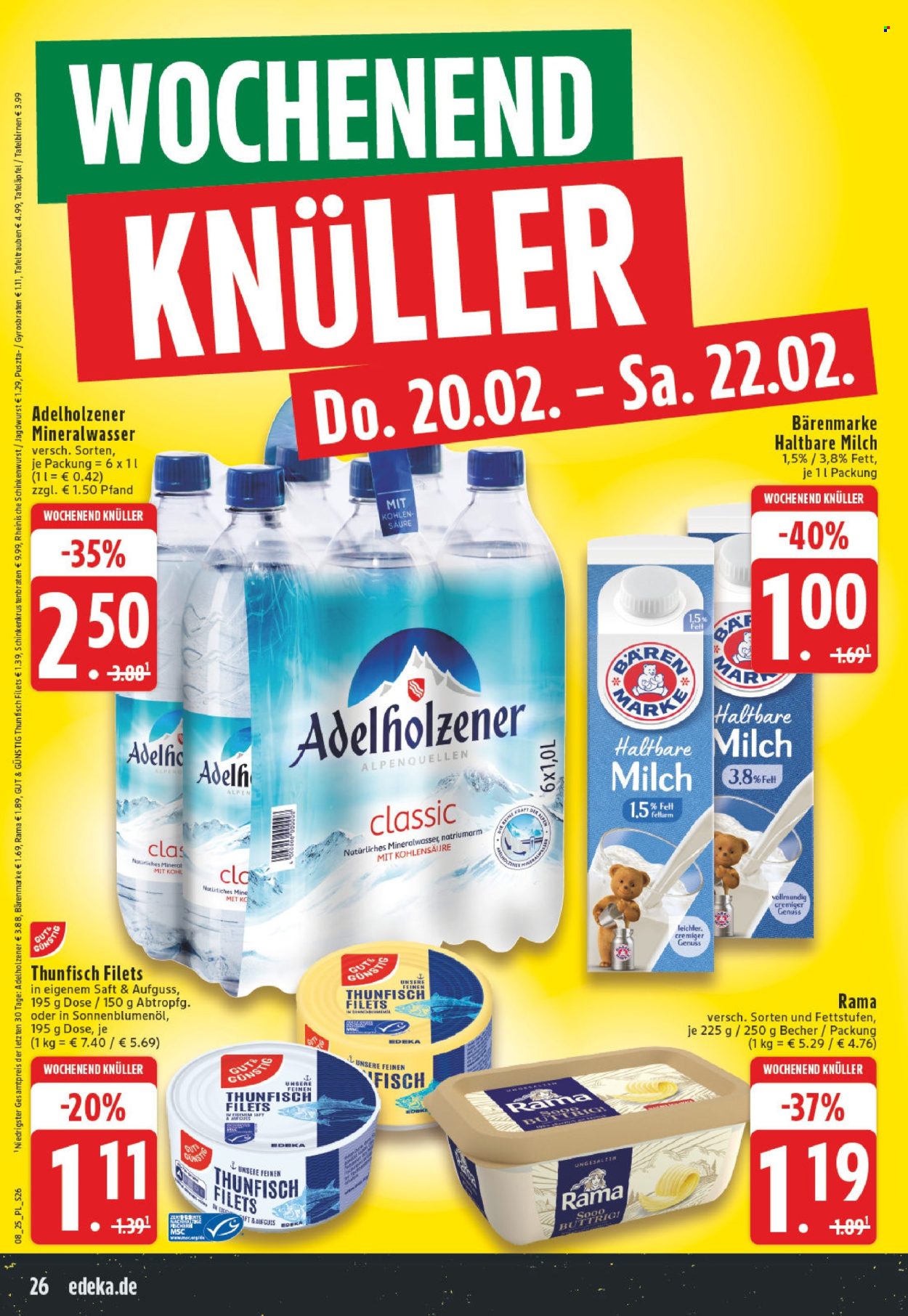 Edeka Prospekte  - 17.02.2025 - 22.02.2025. Seite 26