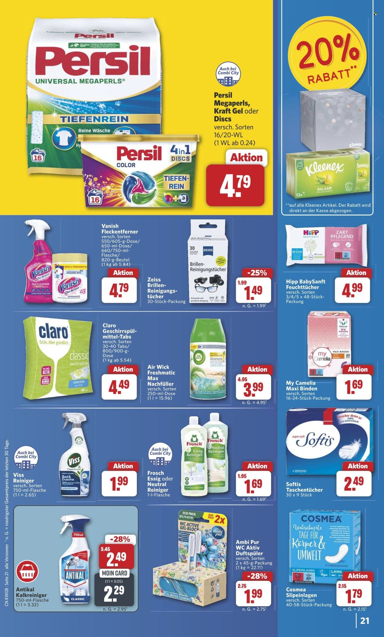 Combi Prospekte  - 17.02.2025 - 22.02.2025. Seite 21