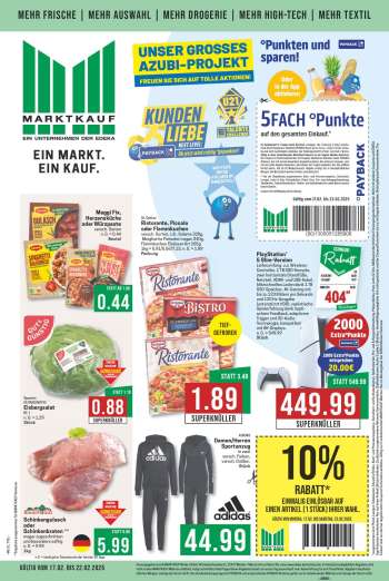 Prospekte Marktkauf - 17.02.2025 - 22.02.2025.
