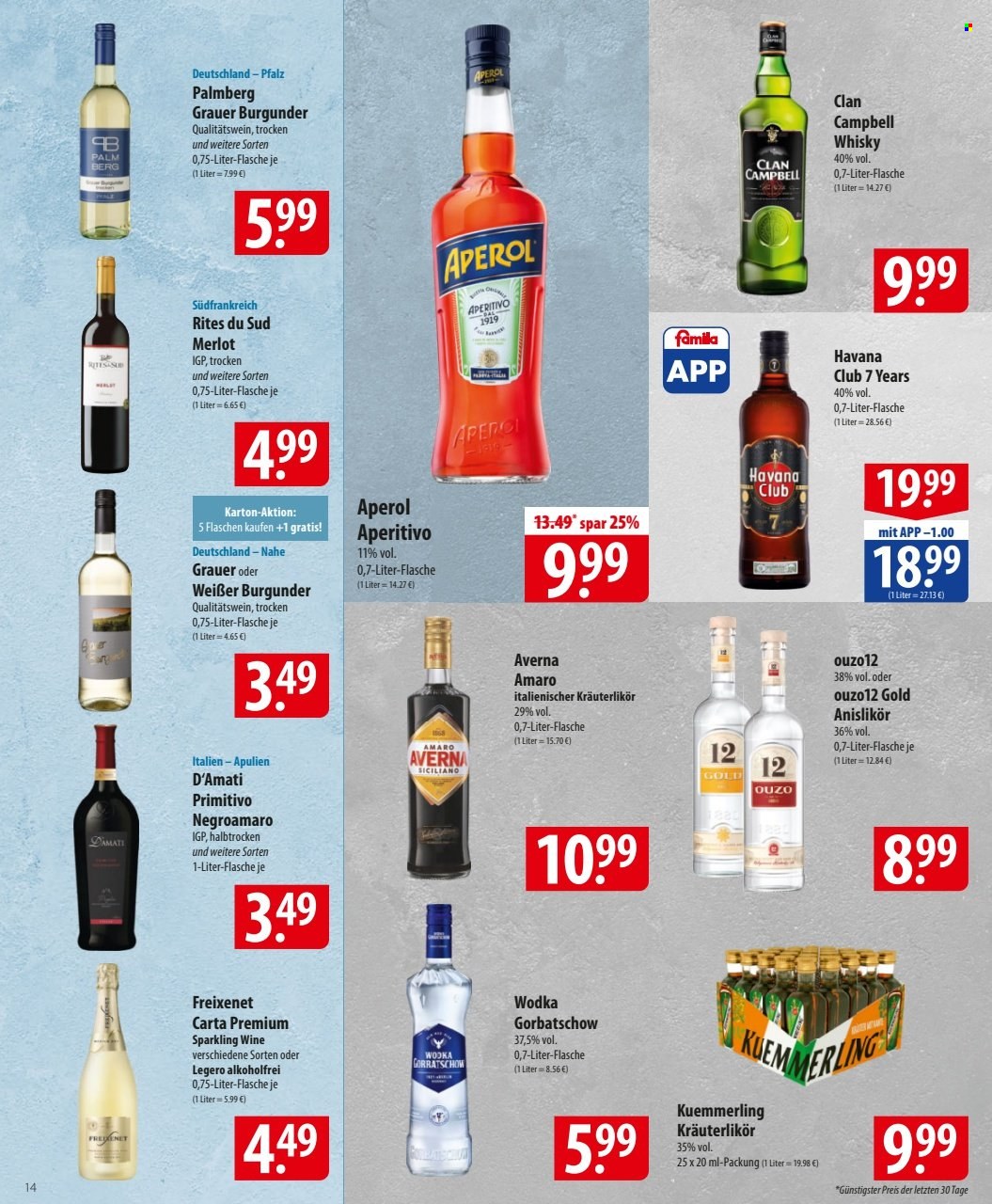 famila Prospekte  - 17.02.2025 - 22.02.2025. Seite 14