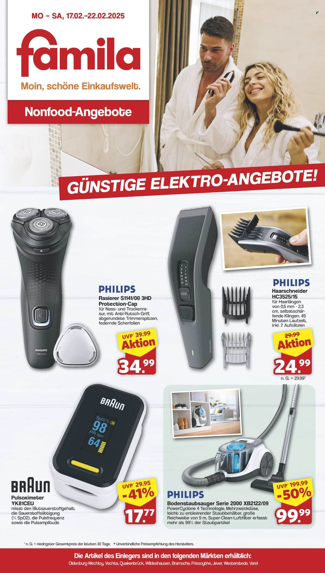 famila Prospekte  - 17.02.2025 - 22.02.2025. Seite 1