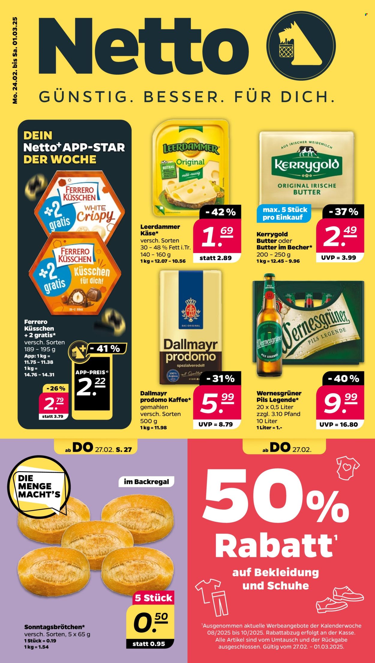 Netto Prospekte  - 24.02.2025 - 1.03.2025. Seite 1