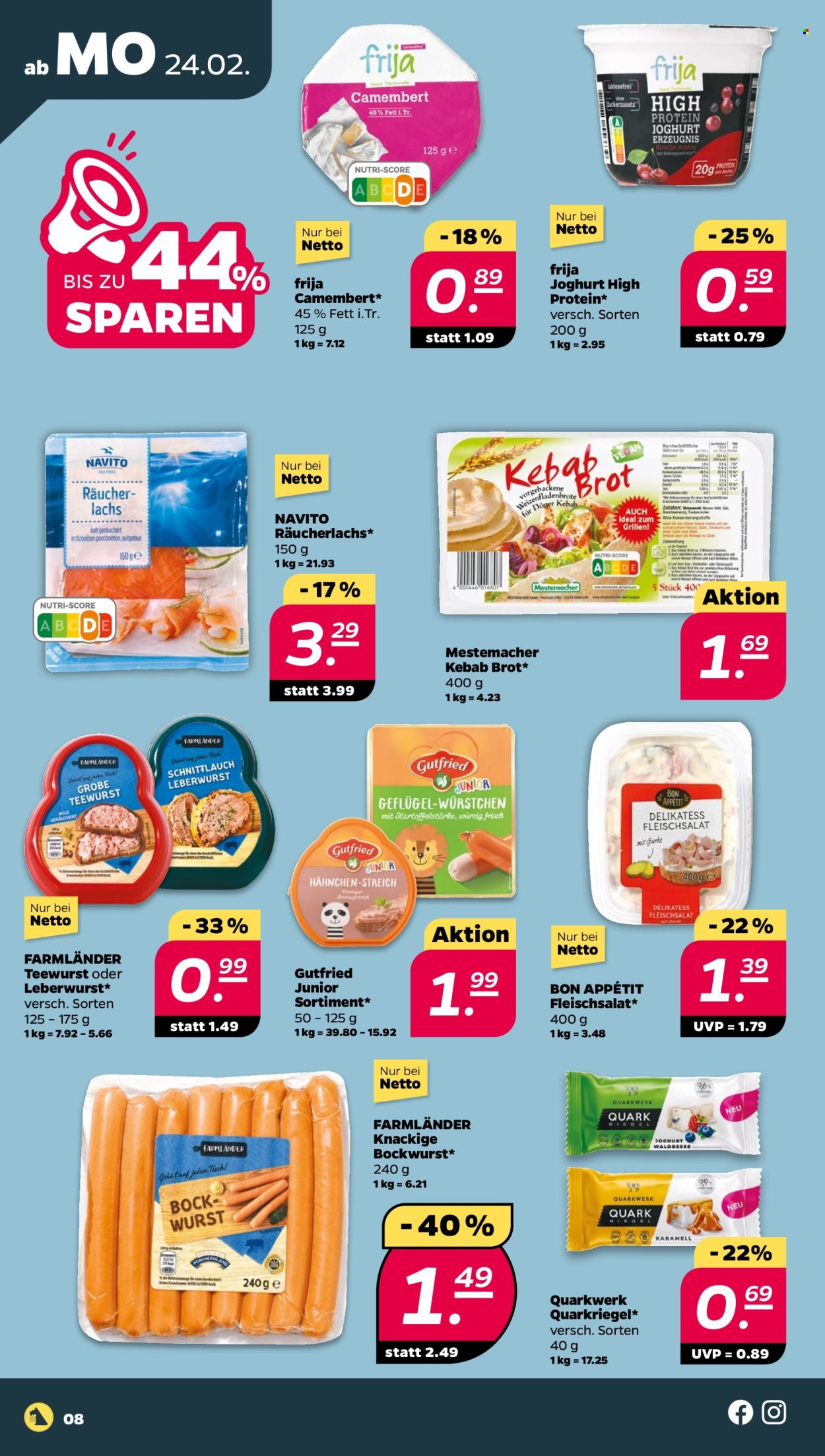 Netto Prospekte  - 24.02.2025 - 1.03.2025. Seite 8