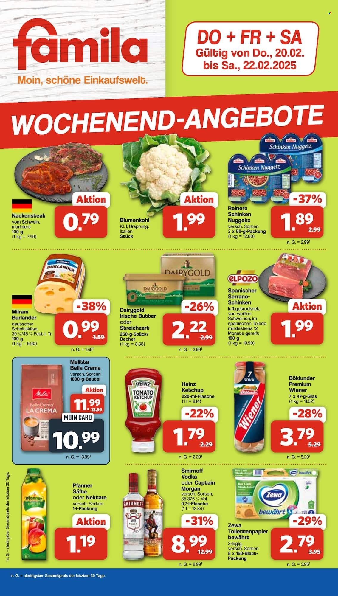 famila Prospekte  - 20.02.2025 - 22.02.2025. Seite 1