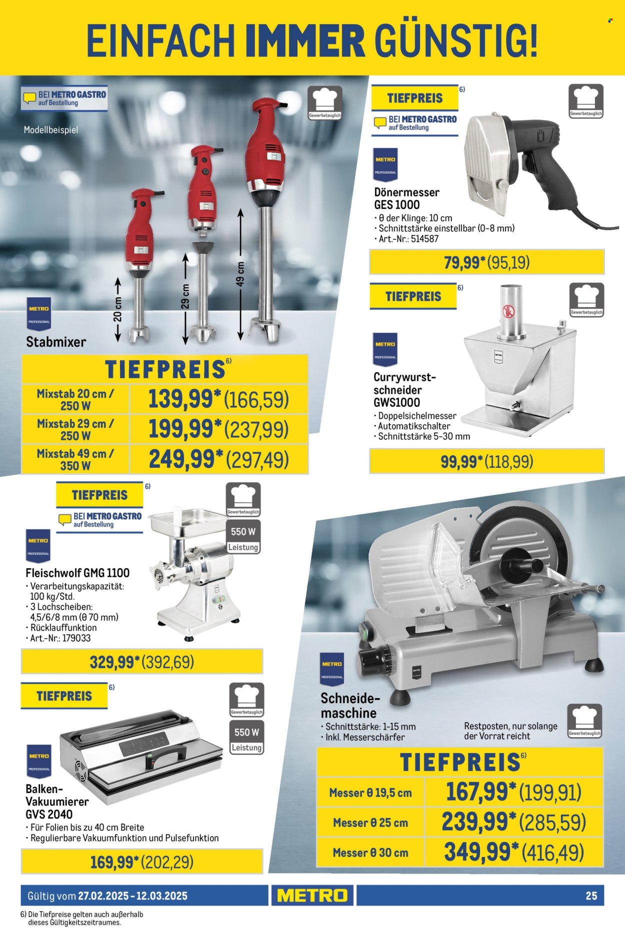 Metro Prospekte  - 27.02.2025 - 12.03.2025. Seite 25