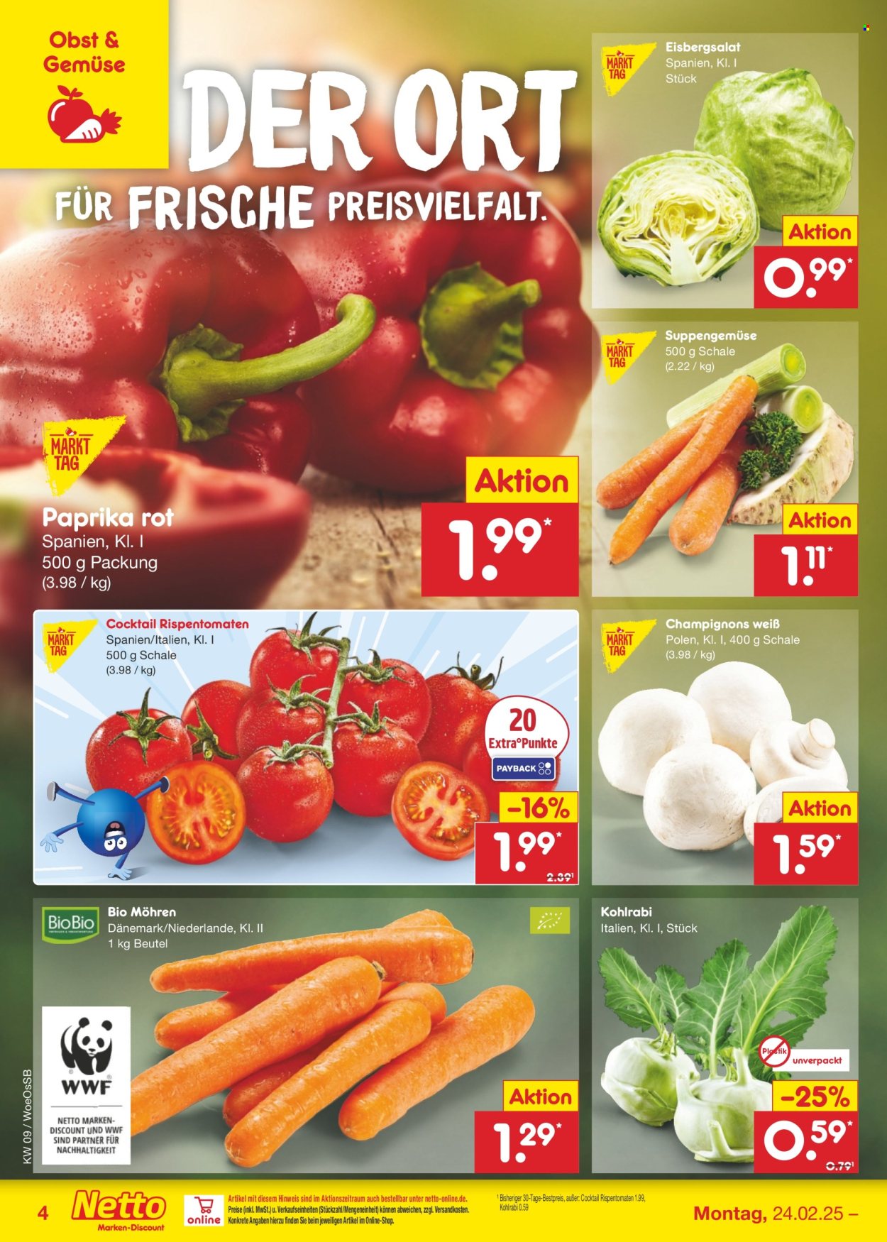 Netto Marken-Discount Prospekte  - 24.02.2025 - 1.03.2025. Seite 4