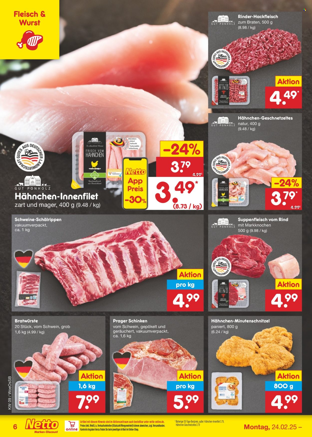 Netto Marken-Discount Prospekte  - 24.02.2025 - 1.03.2025. Seite 6