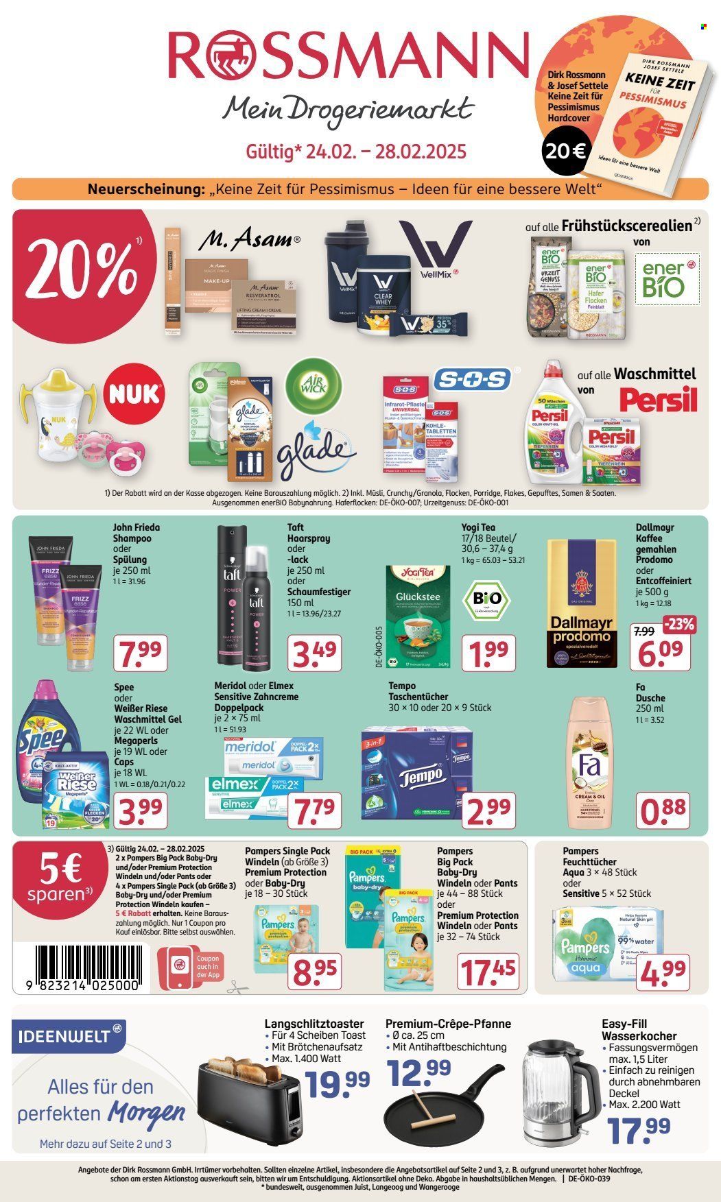 Rossmann Prospekte  - 24.02.2025 - 28.02.2025. Seite 1
