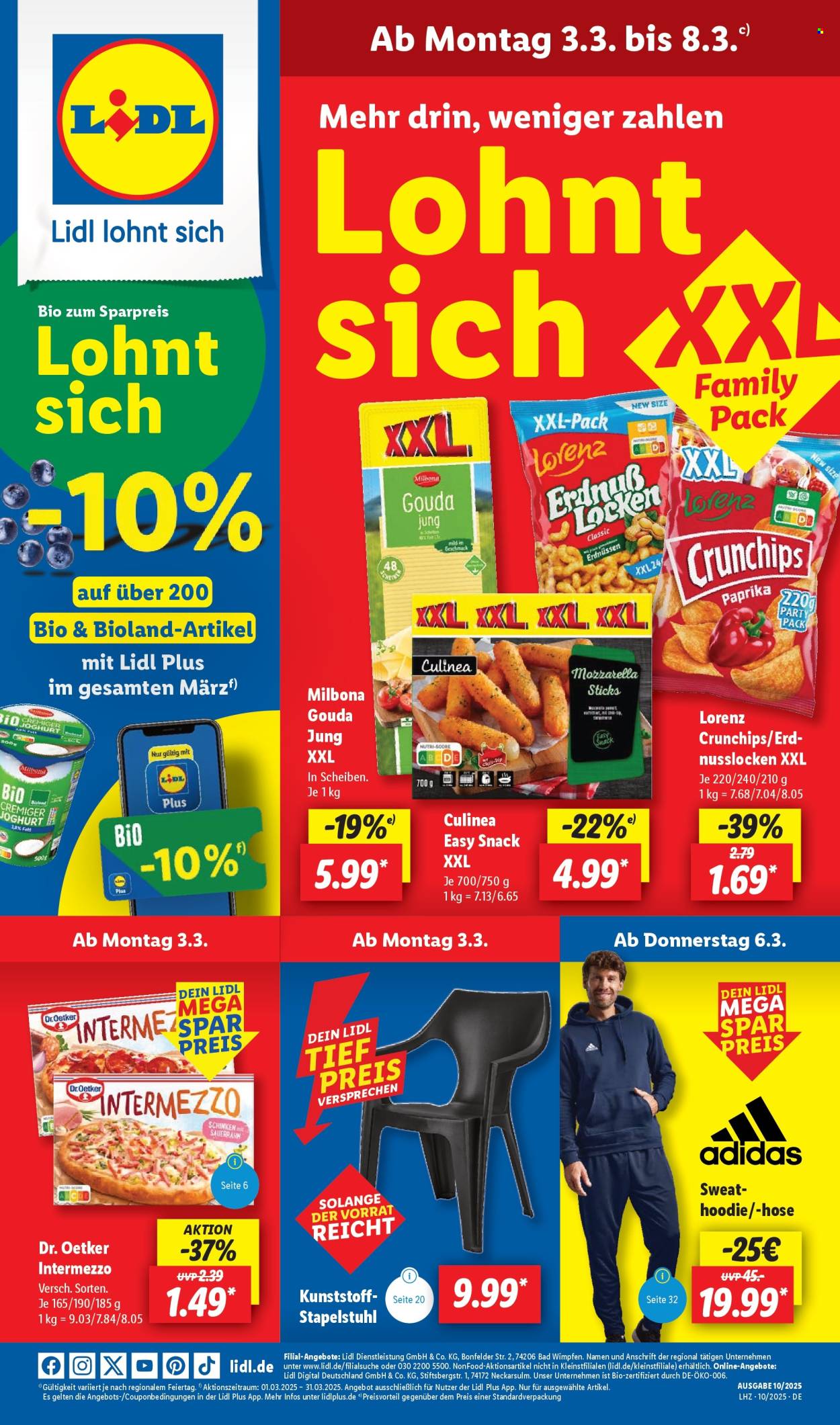 Lidl Prospekte  - 3.03.2025 - 8.03.2025. Seite 1