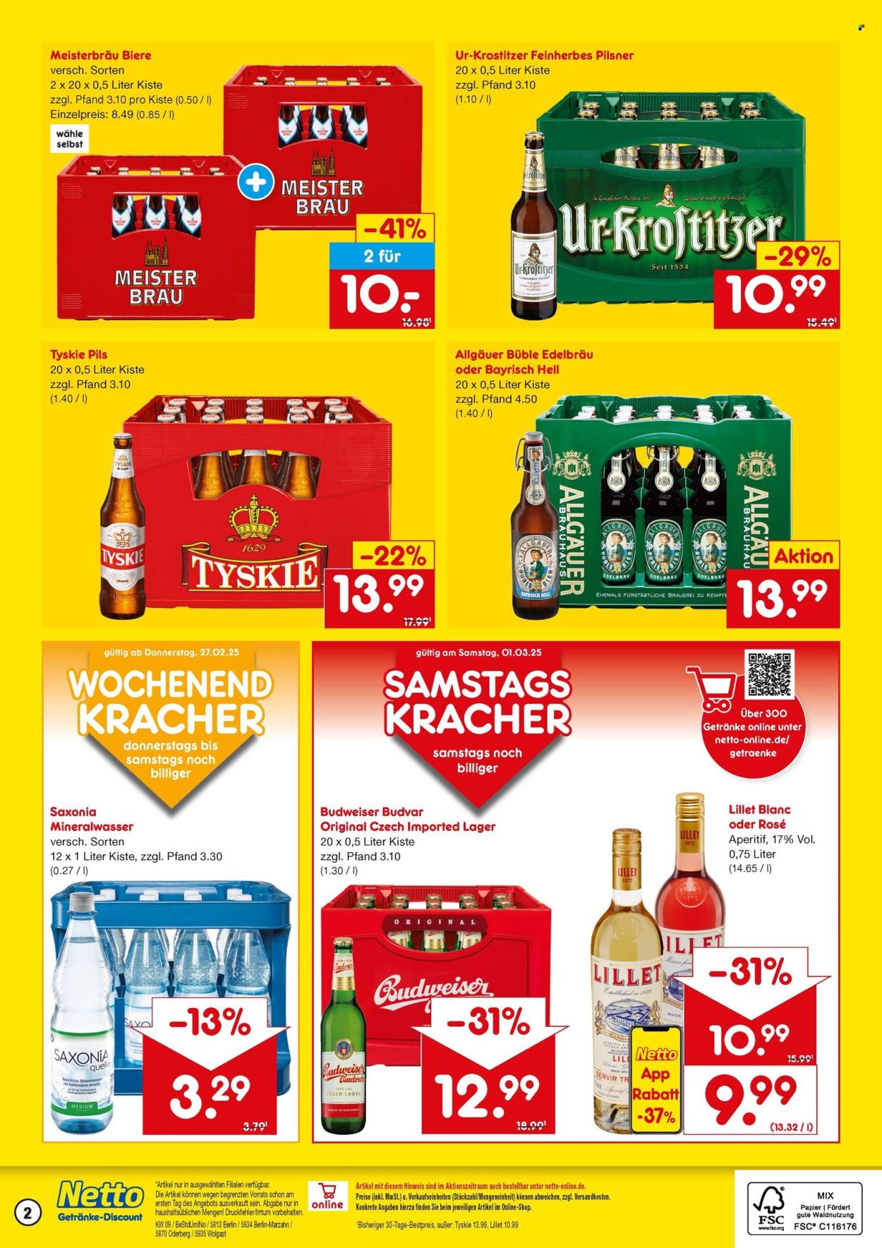 Netto Marken-Discount Prospekte  - 24.02.2025 - 1.03.2025. Seite 2
