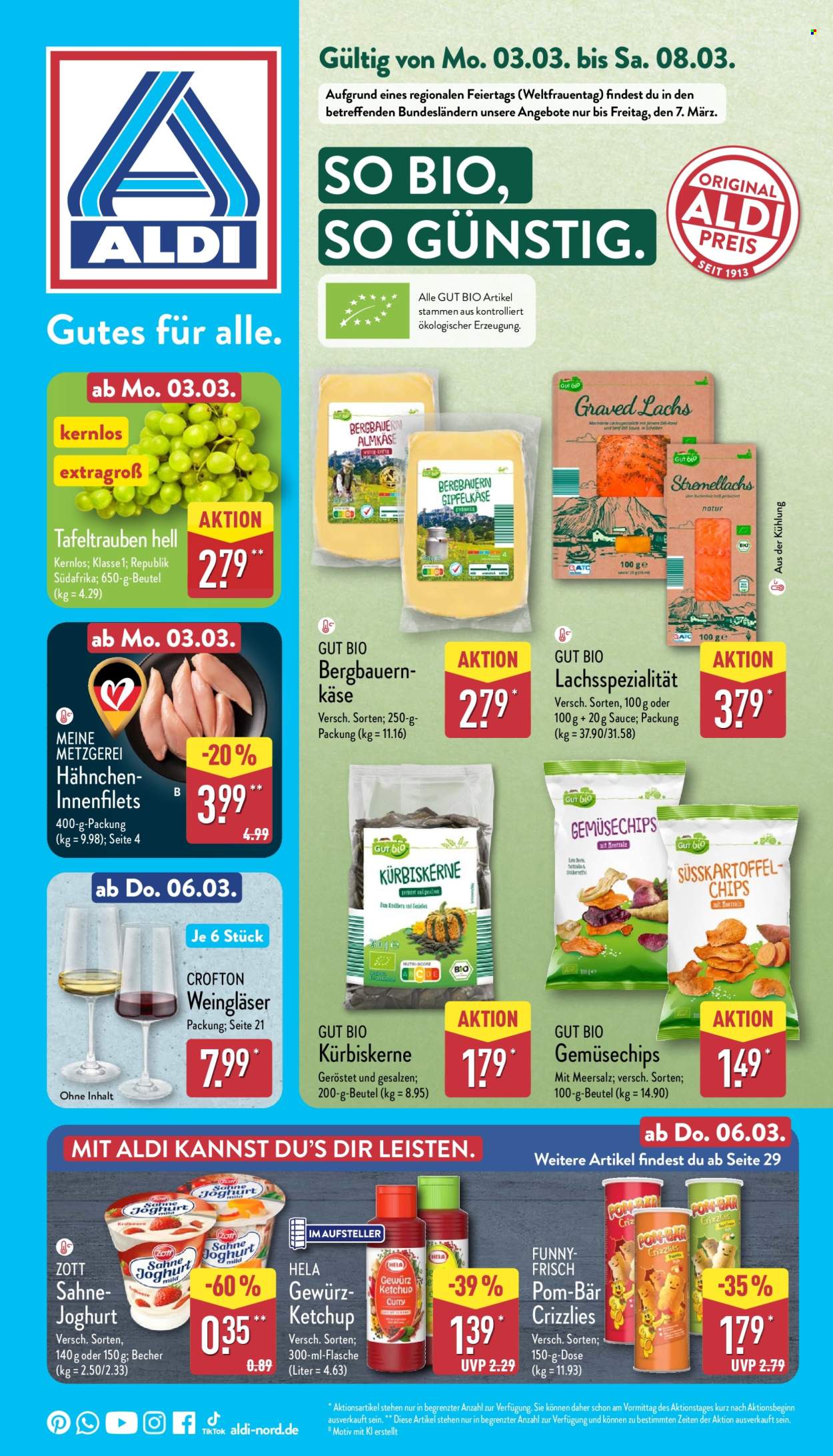 ALDI Nord Prospekte  - 3.03.2025 - 8.03.2025. Seite 1