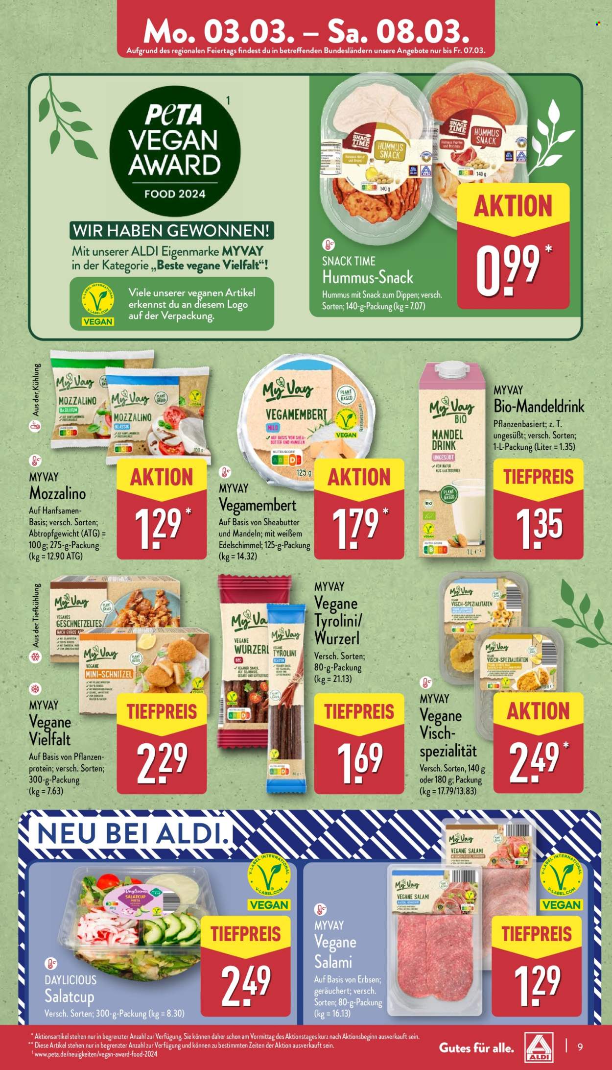 ALDI Nord Prospekte  - 3.03.2025 - 8.03.2025. Seite 9
