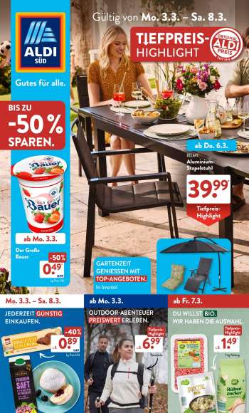 Prospekte ALDI SÜD - 3.03.2025 - 8.03.2025.