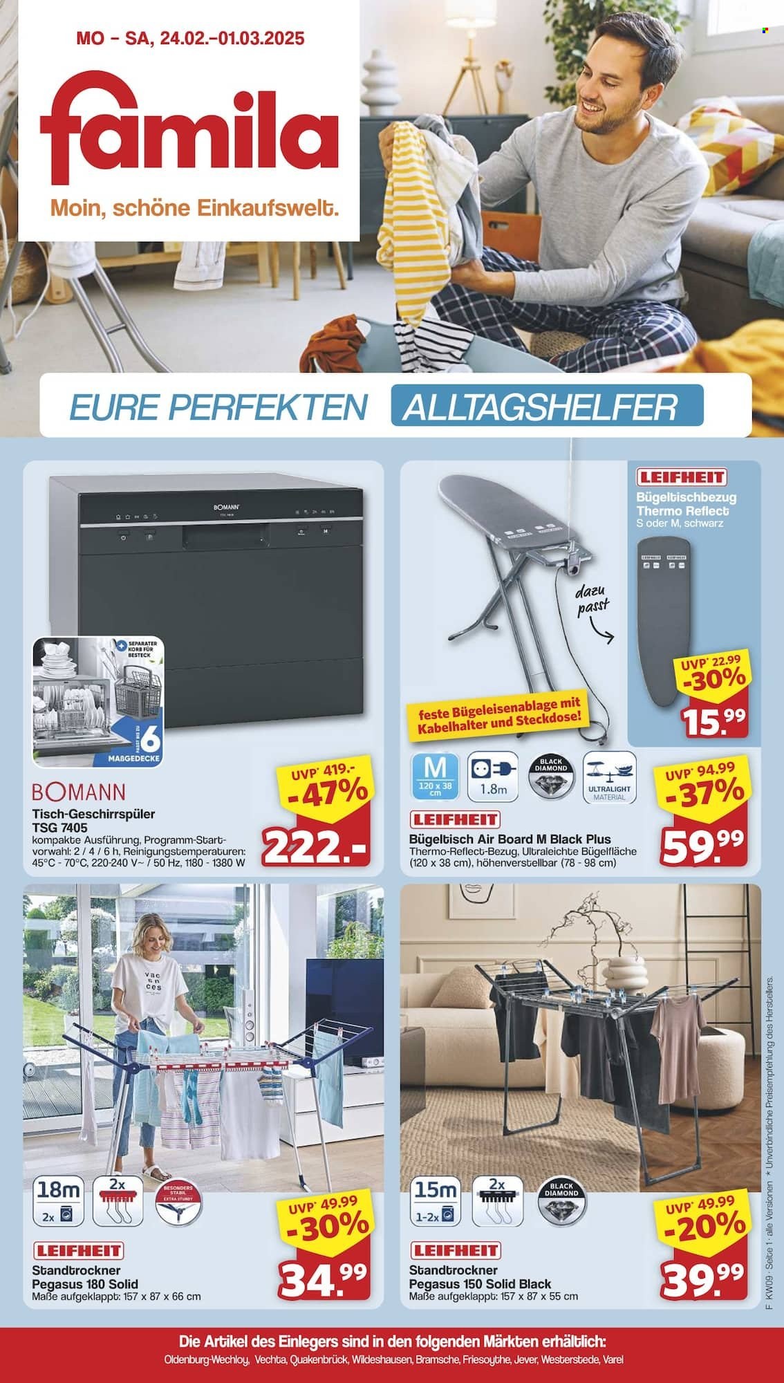 famila Prospekte  - 24.02.2025 - 1.03.2025. Seite 1