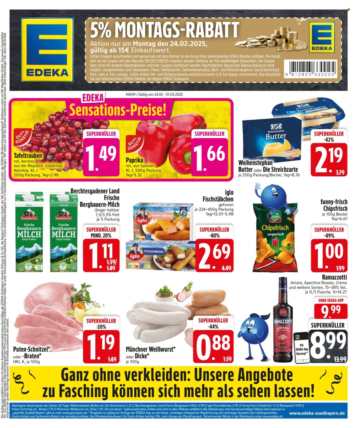 Edeka Prospekte  - 24.02.2025 - 1.03.2025. Seite 1