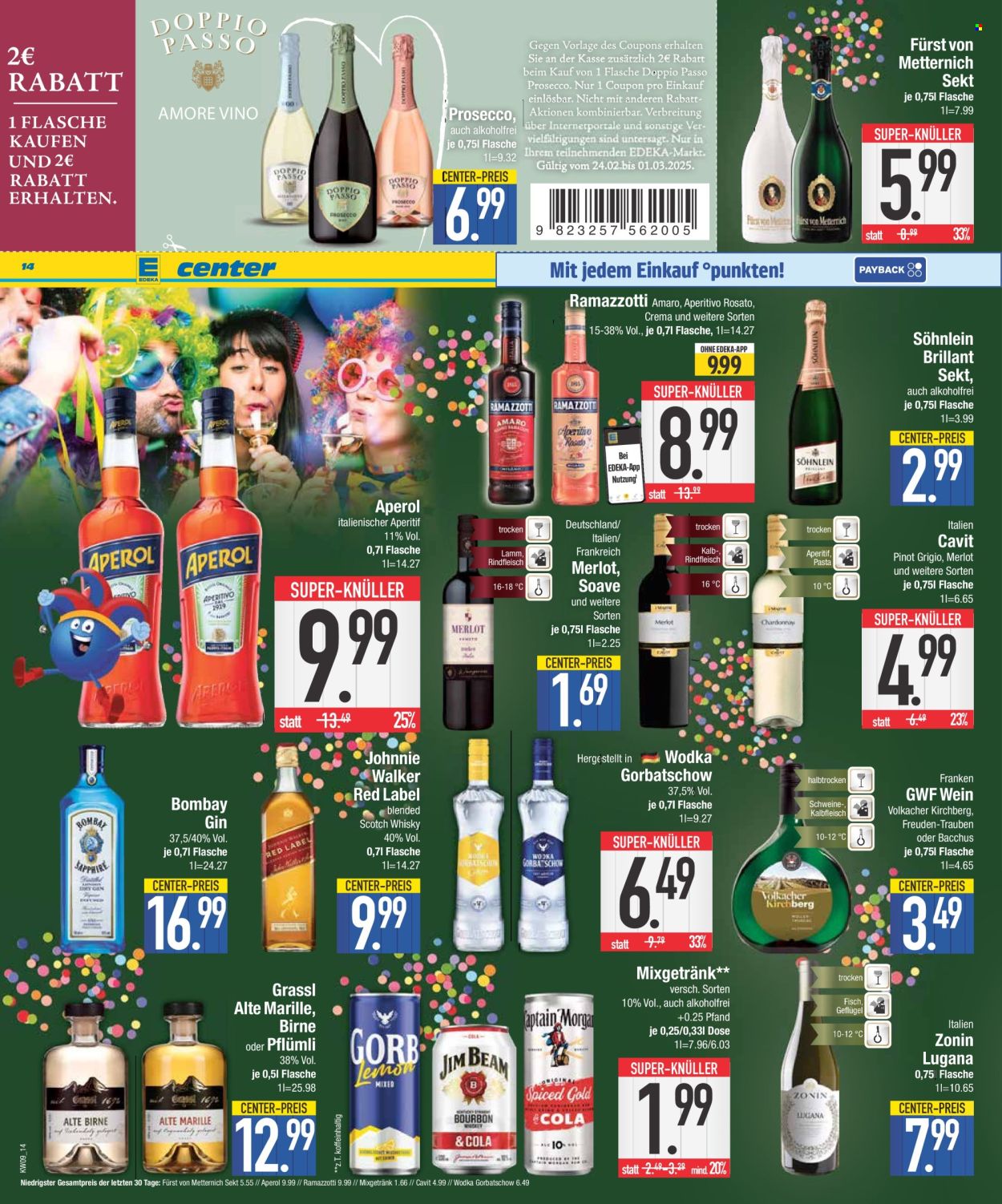 Edeka Prospekte  - 24.02.2025 - 1.03.2025. Seite 14