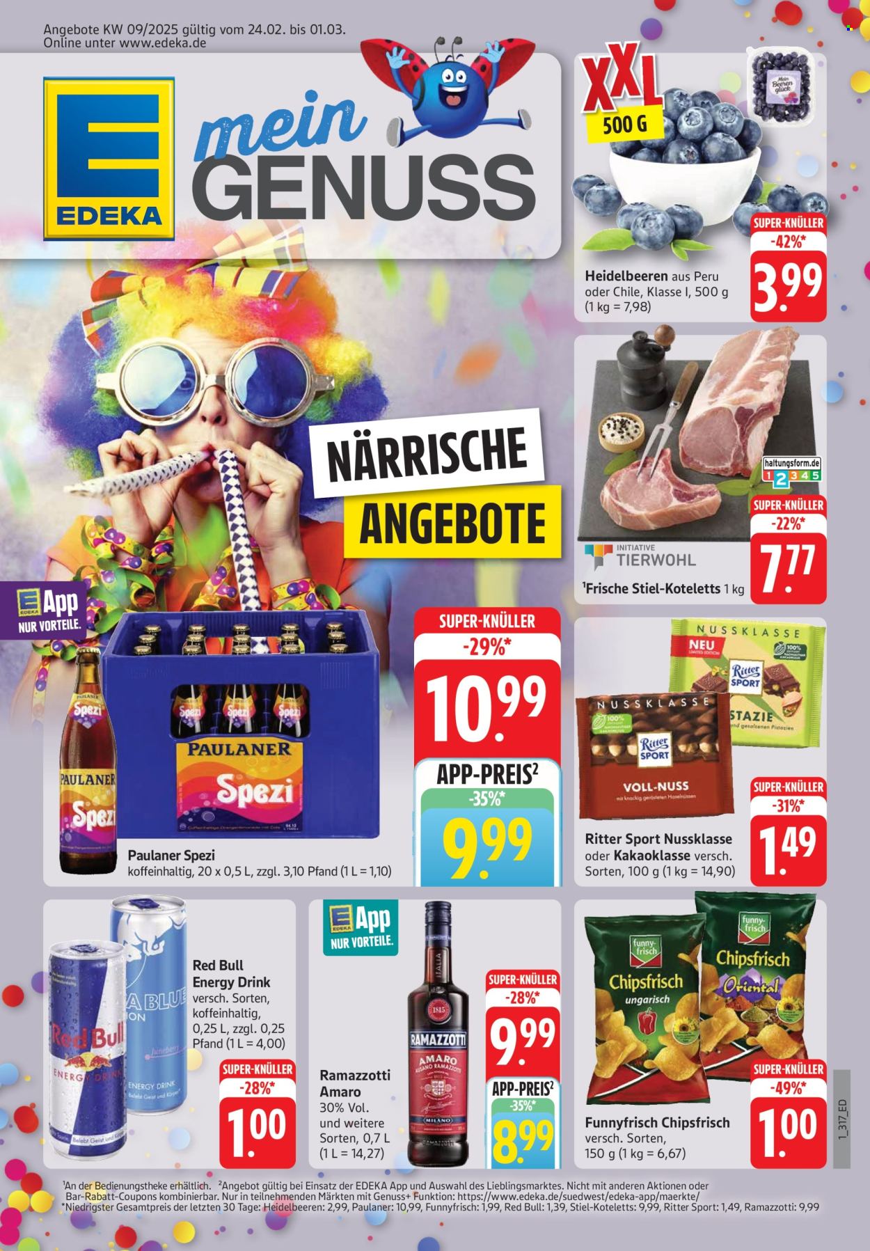 Edeka Prospekte  - 24.02.2025 - 1.03.2025. Seite 1