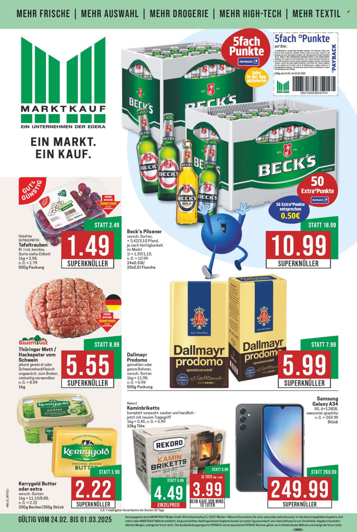 Marktkauf Prospekte  - 24.02.2025 - 1.03.2025. Seite 1