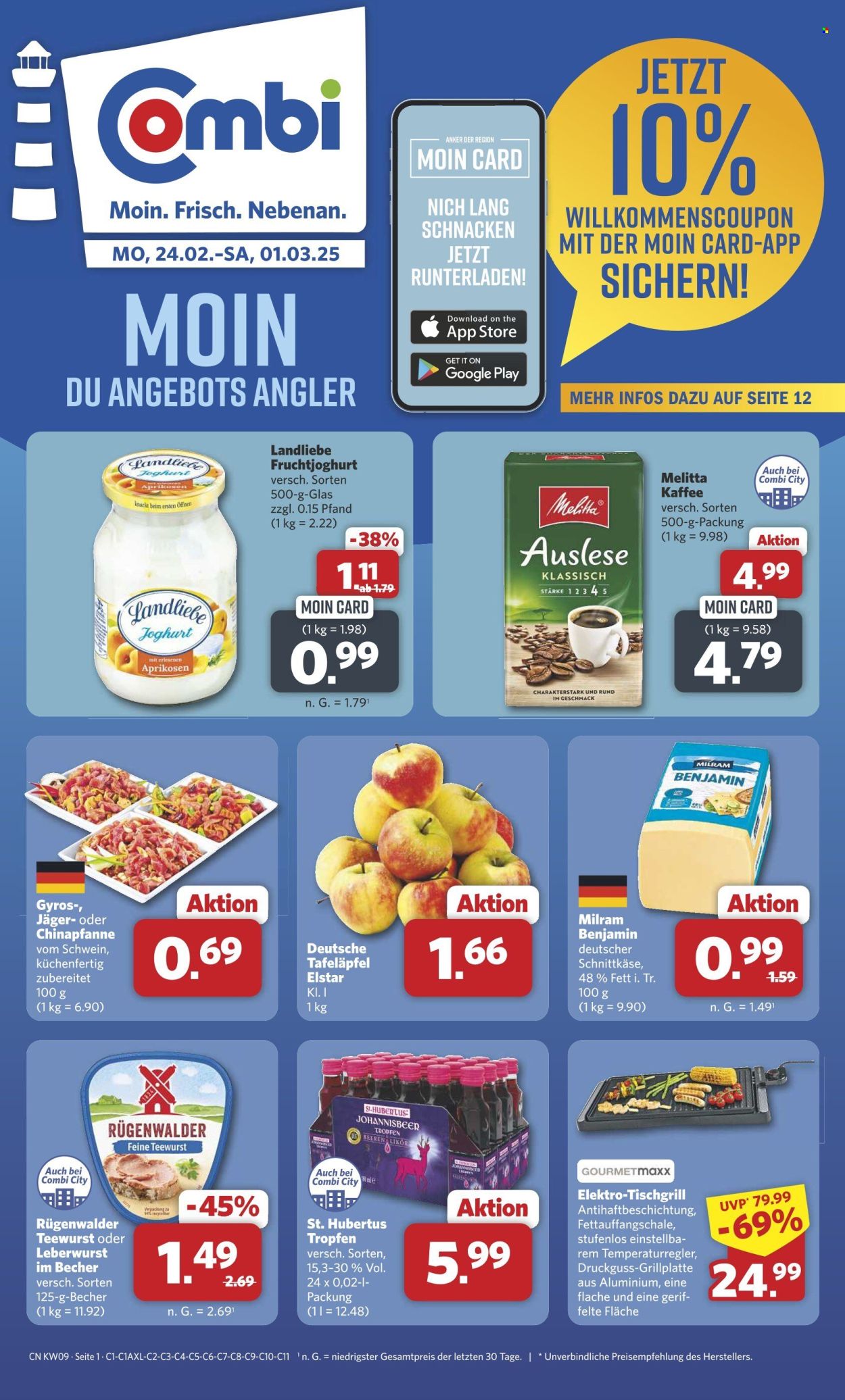 Combi Prospekte  - 24.02.2025 - 1.03.2025. Seite 1