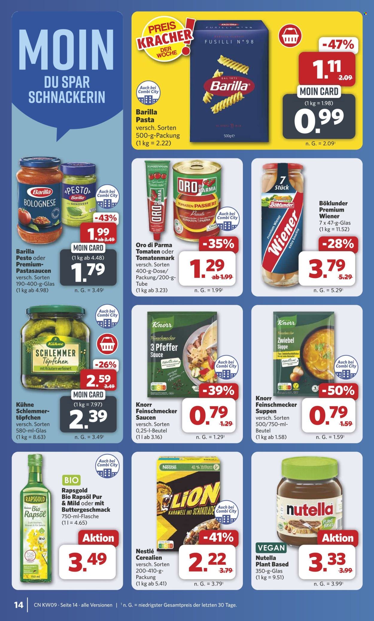 Combi Prospekte  - 24.02.2025 - 1.03.2025. Seite 14