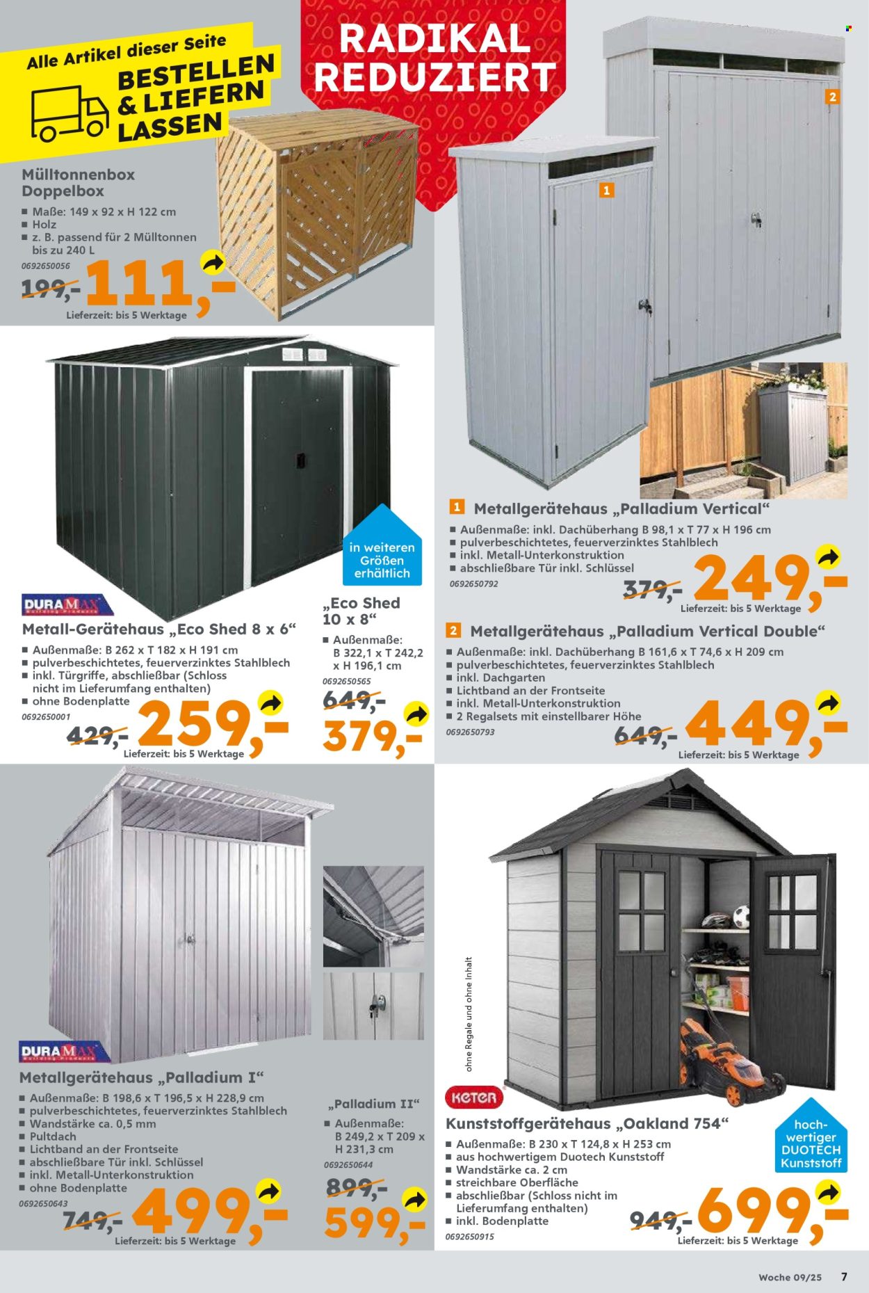 Globus Baumarkt Prospekte  - 25.02.2025 - 1.03.2025. Seite 7
