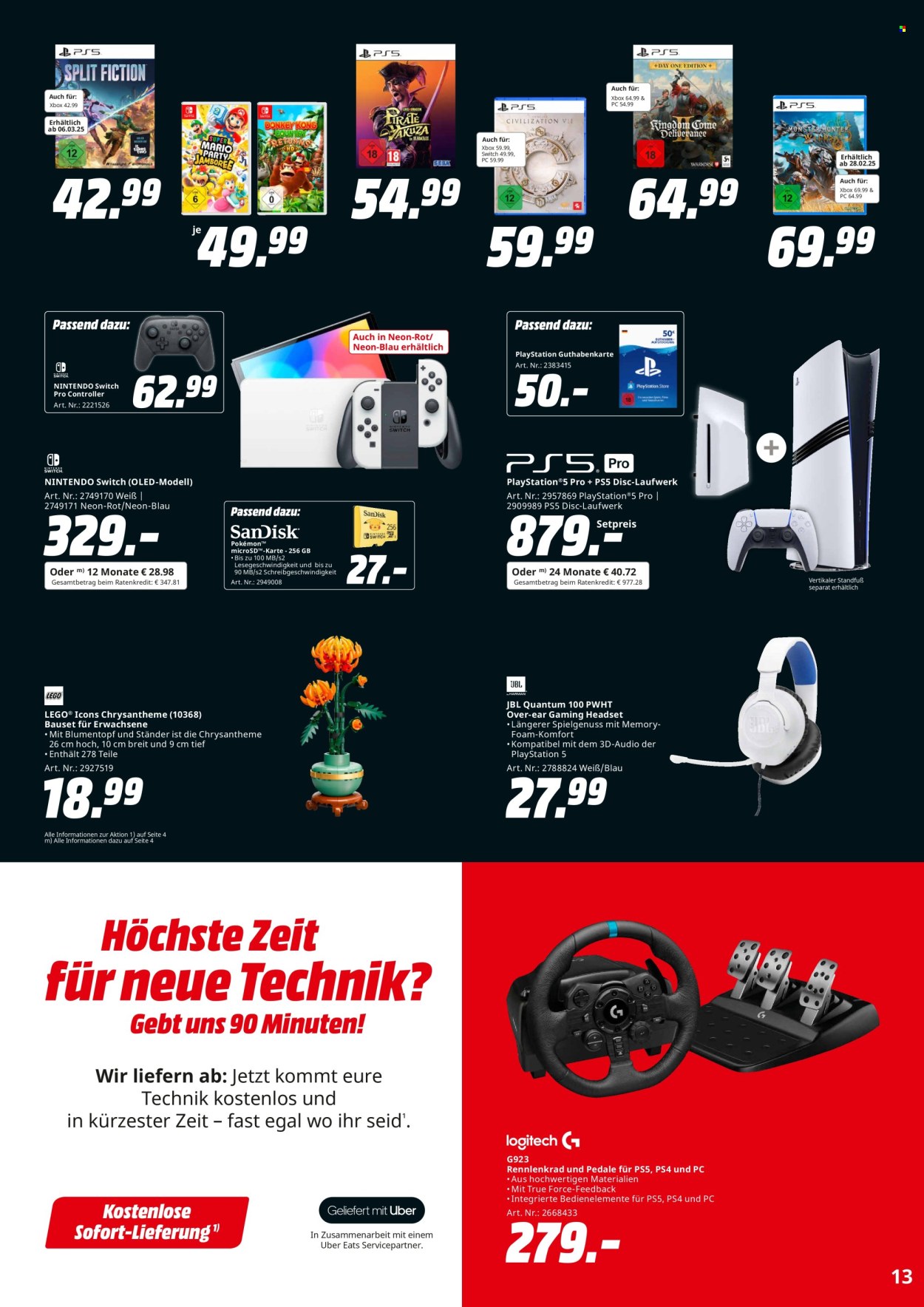 MediaMarkt Prospekte  - 24.02.2025 - 10.03.2025. Seite 13