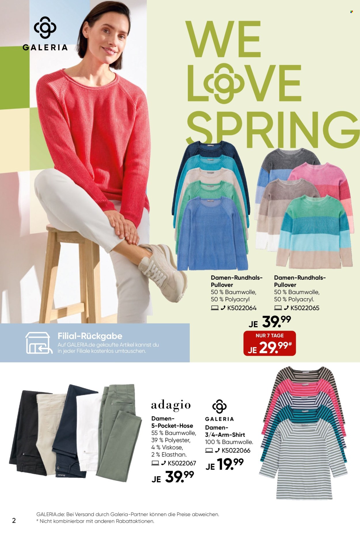 GALERIA Karstadt Kaufhof Prospekte  - 26.02.2025 - 4.03.2025. Seite 2